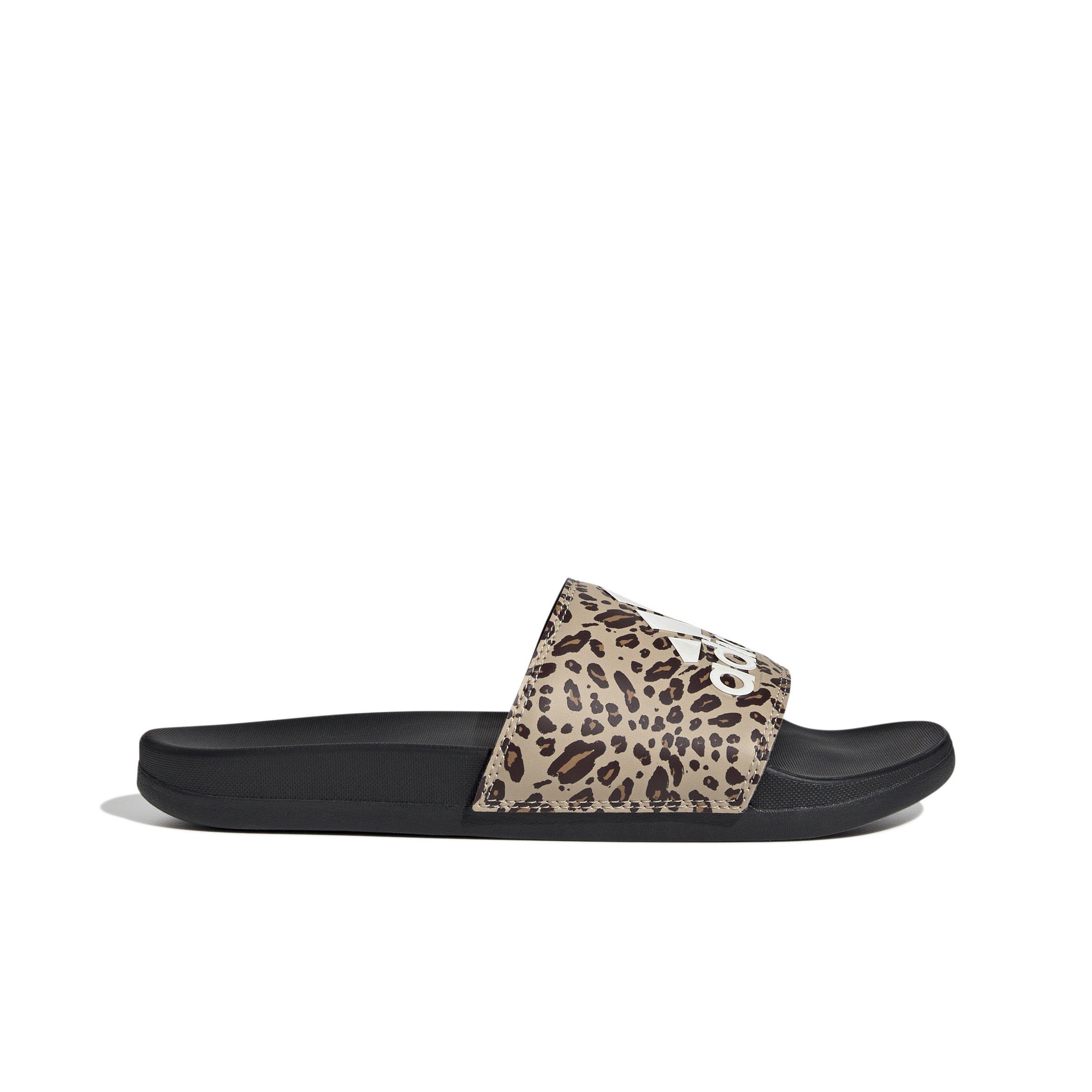 NWT Adidas Originals Adilette Leopard Slides Sandals Sz. 10 NWT Adidas Originals Adilette Leopard Slides Sandals Men main image 4