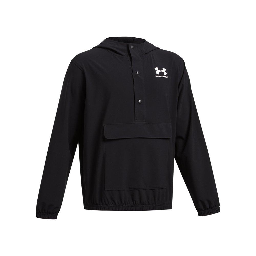 Under Armour UA Icon Woven Big Boys' Black Anorak Jacket