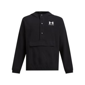 Under Armour Big Boys' UA Icon Woven Anorak Jacket - Black