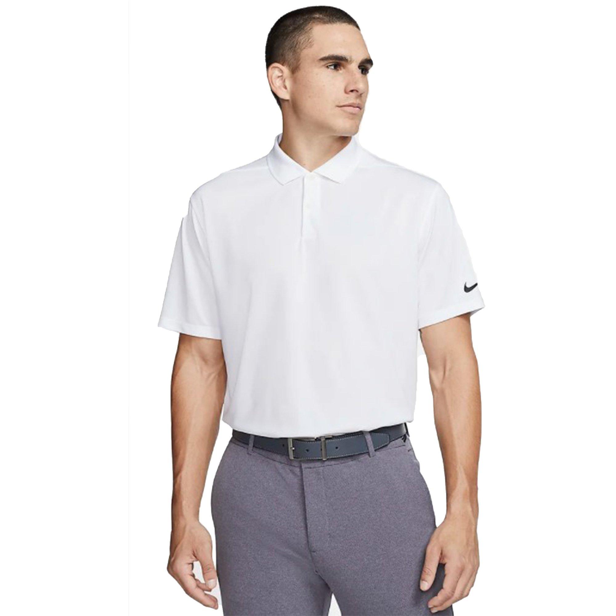 Nike victory store solid golf polo