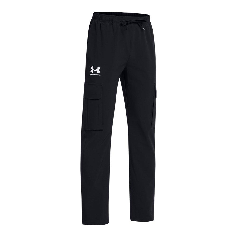 Under Armour UA Icon Big Boys' Black Woven Pants