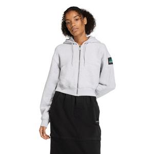 adidas Women's Equipment Cropped Jacket -Grey
