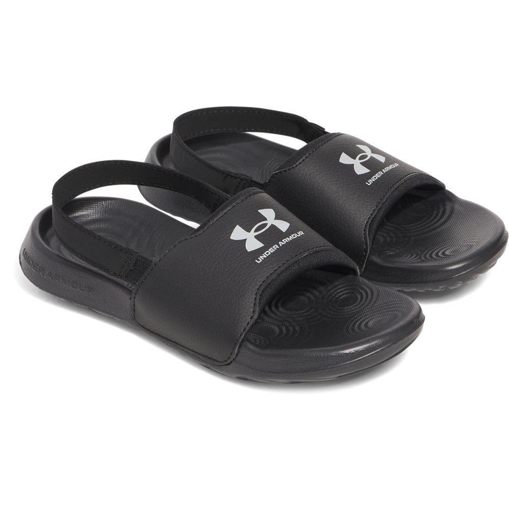 Under Armour Ignite Select Preschool Boys' "Black/Mod Grey" Slide