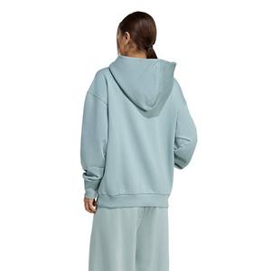 adidas Women's All SZN Fleece Loose Hoodie -Sage Green