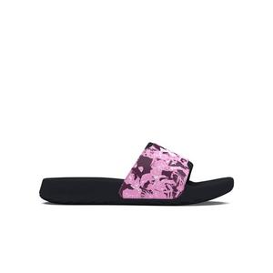 Under Armour Ignite Select Graphic "Black/Stellar Pink/White" Grade School Girls' Slide