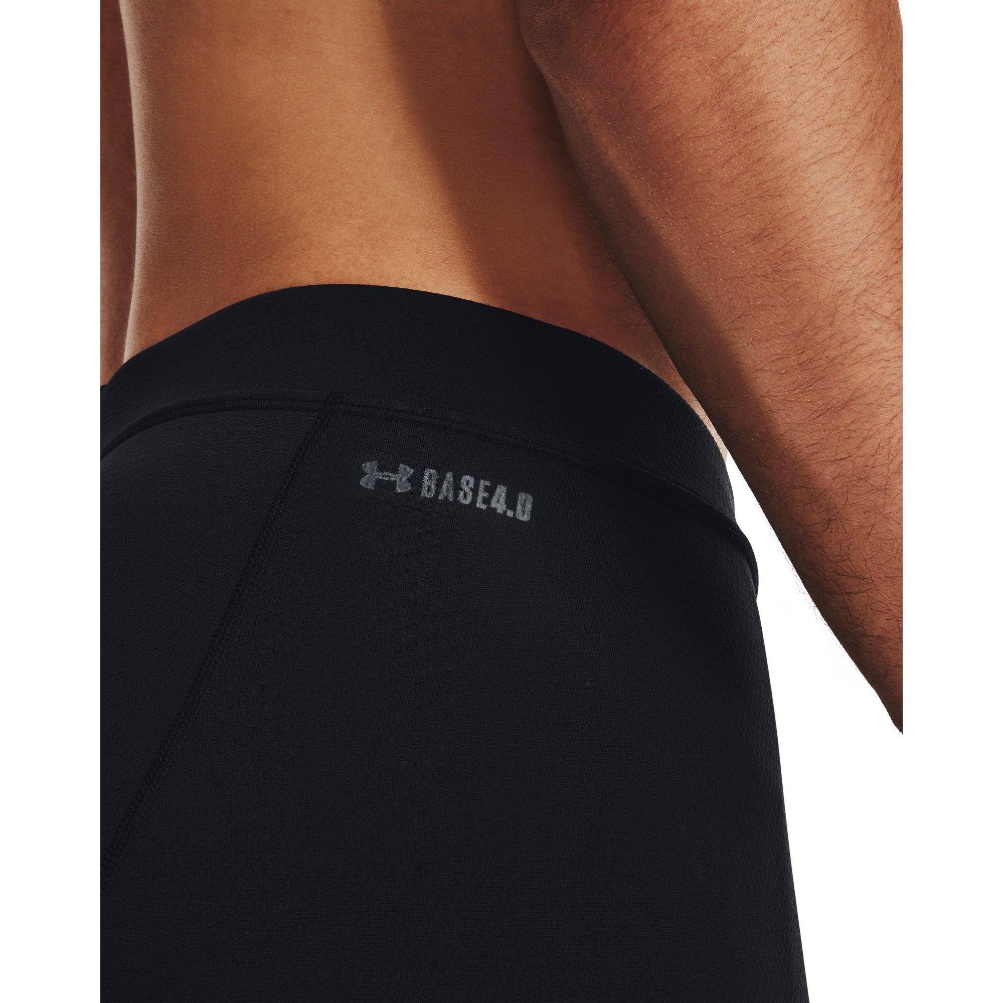 Under Armour Men's Black ColdGear Base 4.0 Leggings - BLACK Thumbnail View 4