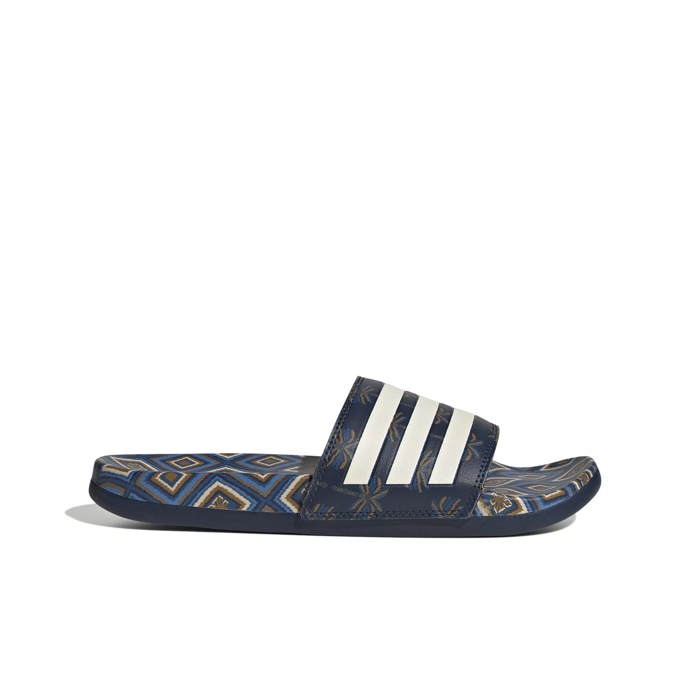 adidas Adilette Comfort "Night Indigo/Cream White/Night Indigo" Women's Sandal - INDIGO/CREAM/INDIGO
