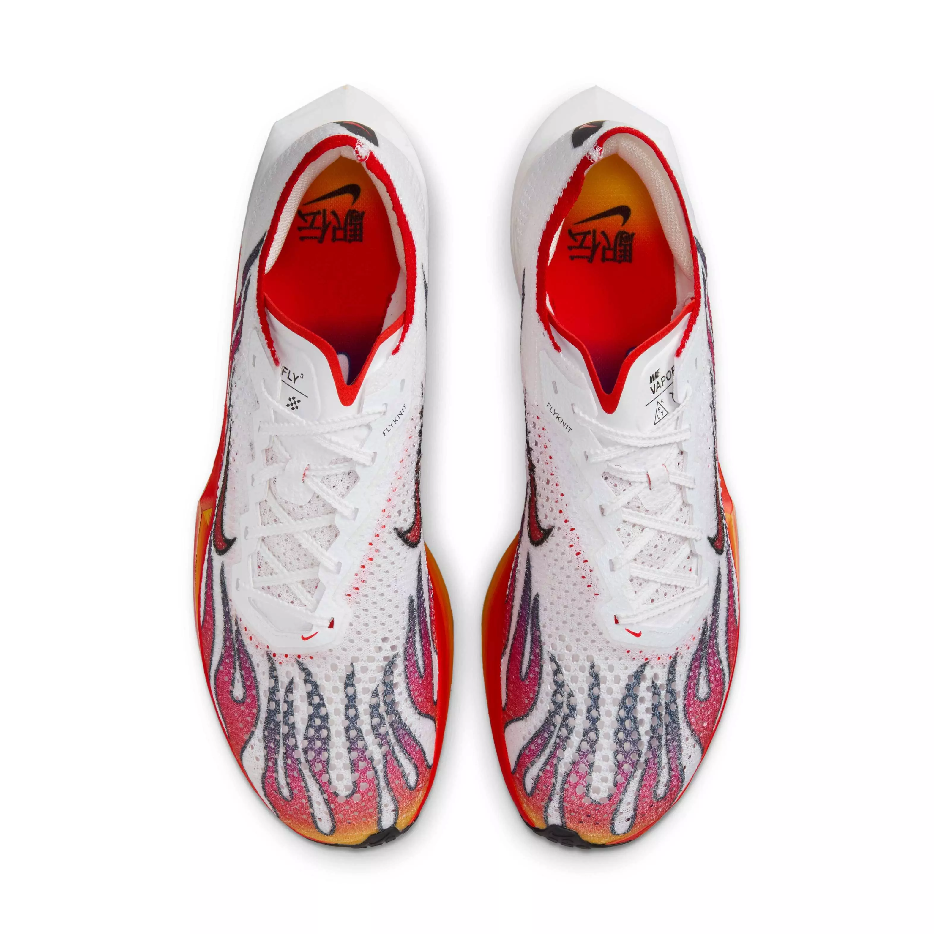 Nike Vaporfly 3 "White/Black/University Red/Habanero Red" Men's Running Shoe - WHITE/BLACK/RED/RED