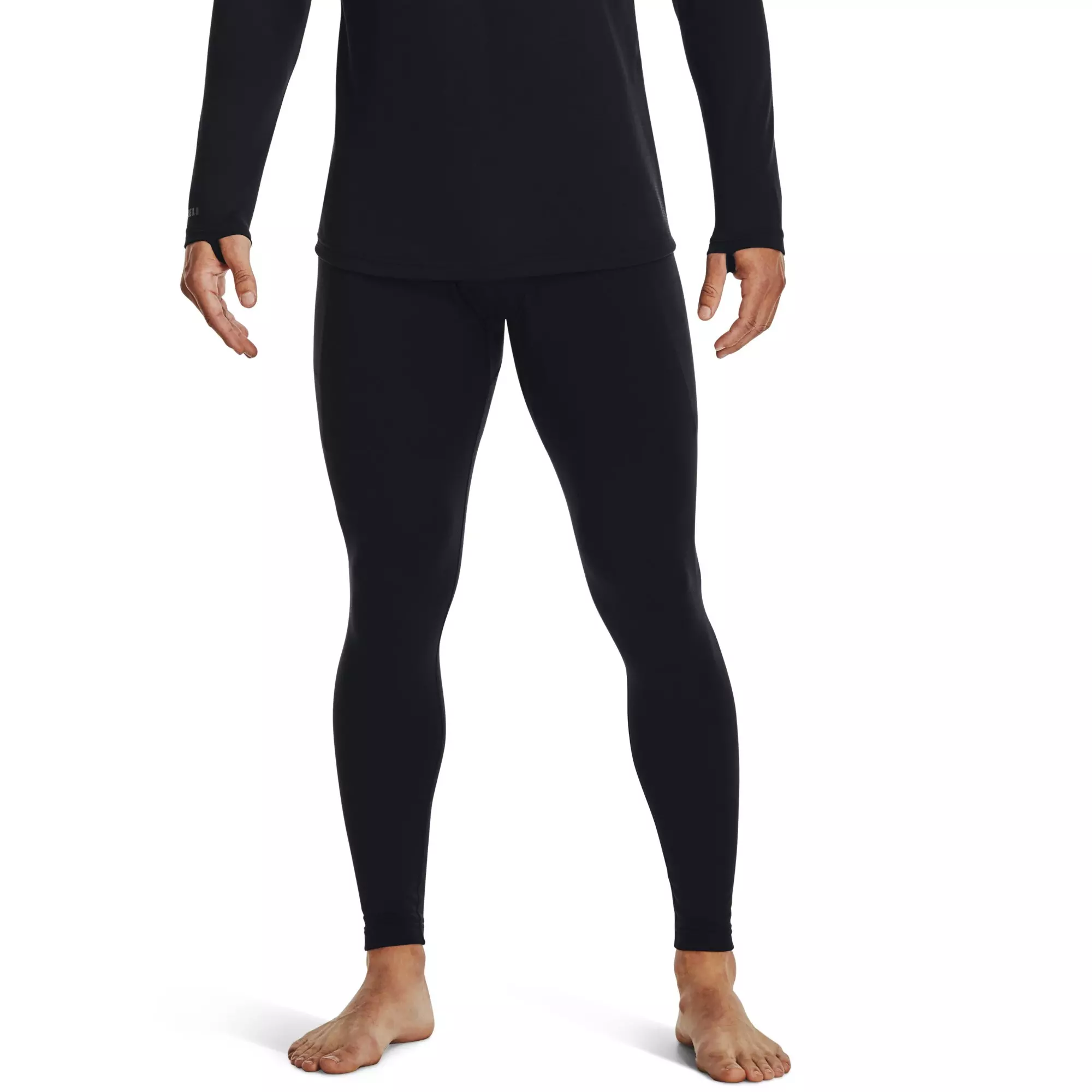 Under Armour Men's Black ColdGear Base 3.0 Leggings - Hibbett