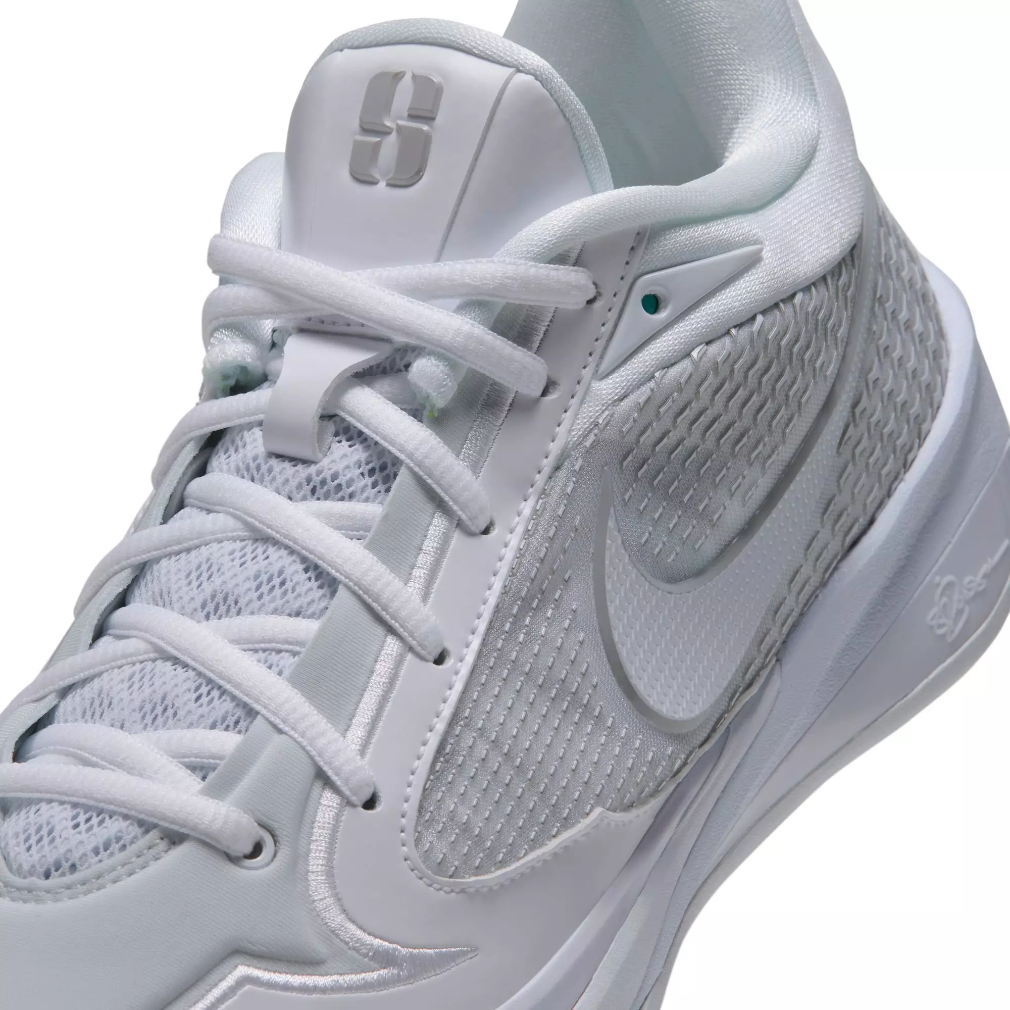 Nike Sabrina 4 "Light Work" Women's Basketball Shoe - WHITE/GREY FOG/PHOTON DUST