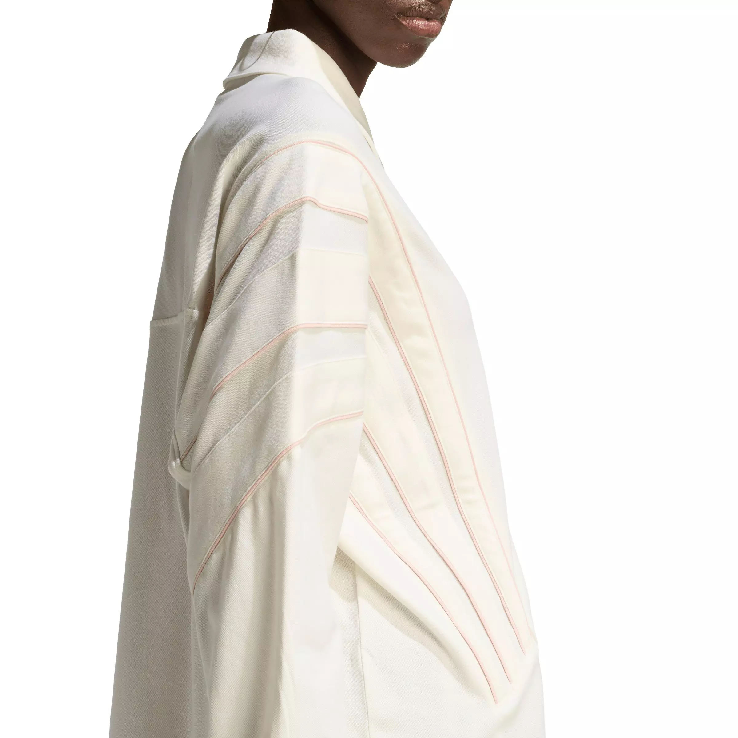 adidas Originals Women's Santiago Long Sleeve Top - Off-White - OFF-WHITE