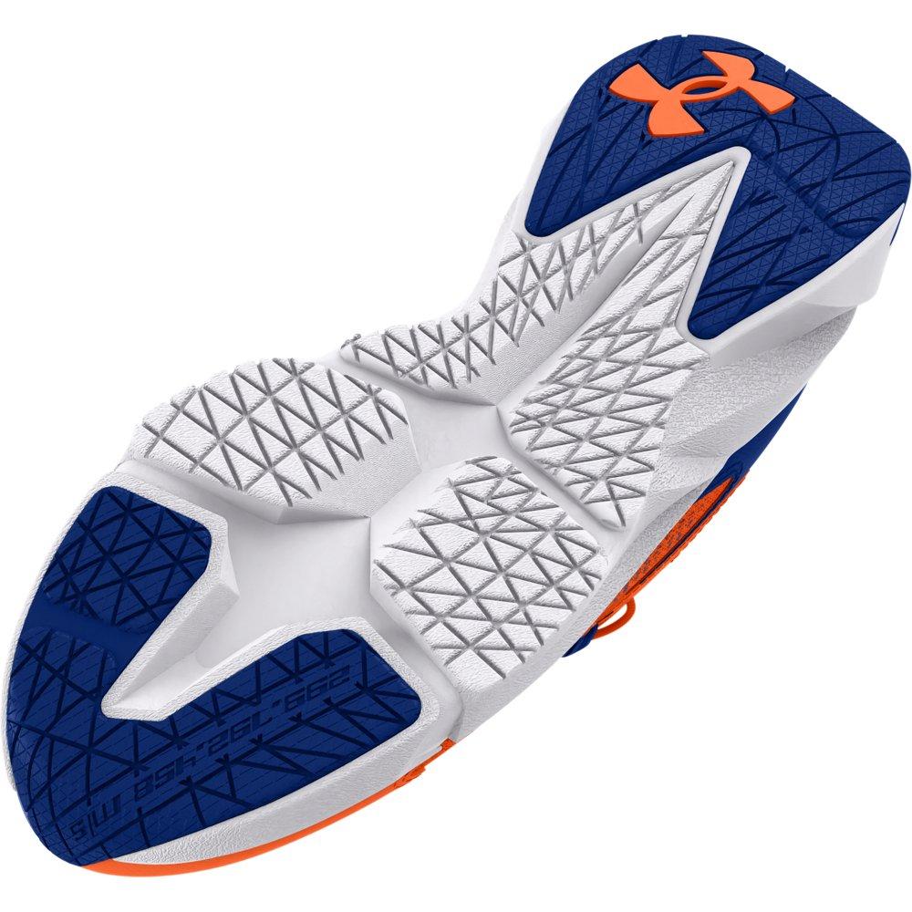 Under Armour Scramjet 6 AL Preschool Boys' "Orange Blast/T​ech Blue​" Running Shoe