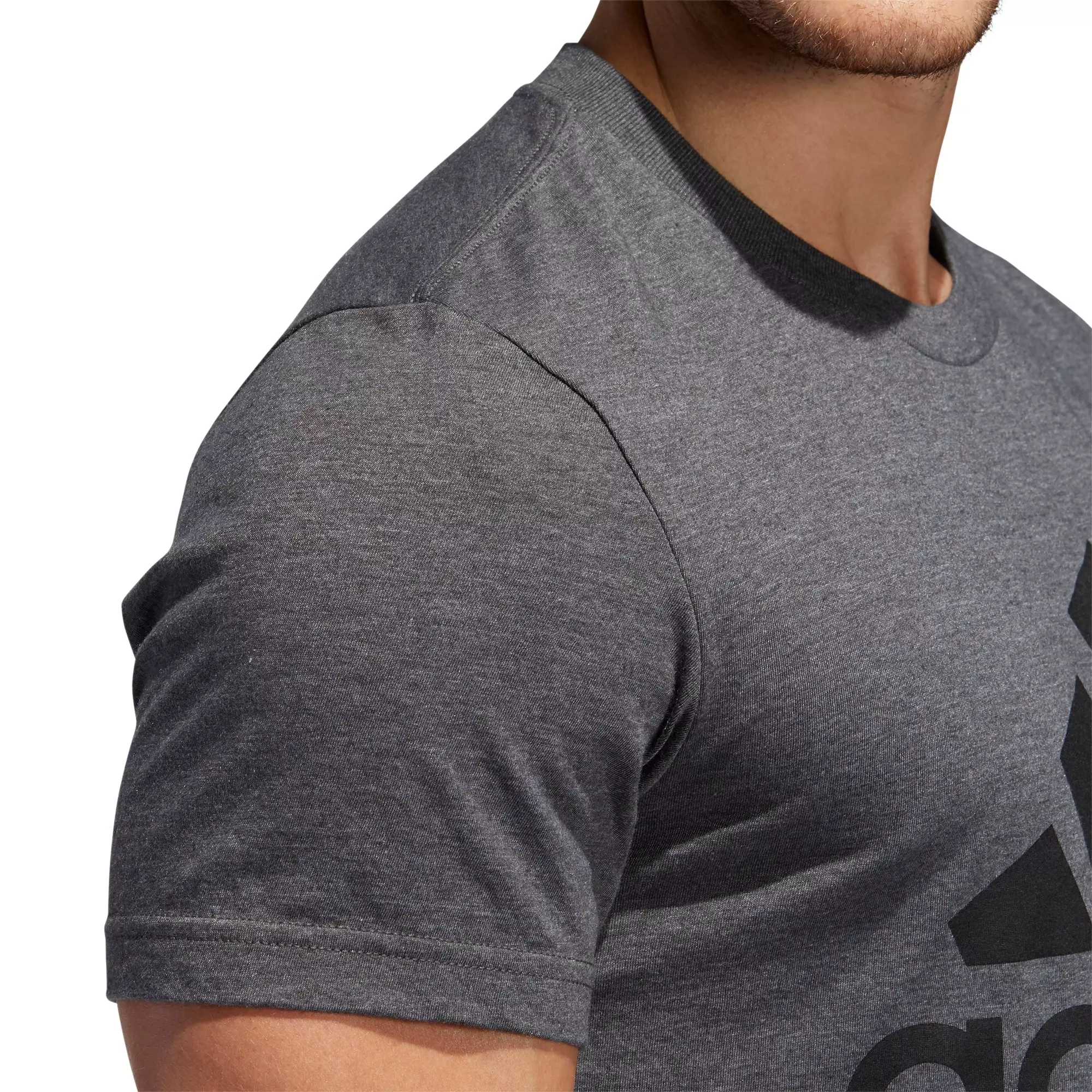 adidas Men's Badge Of Sport Tee - GREY