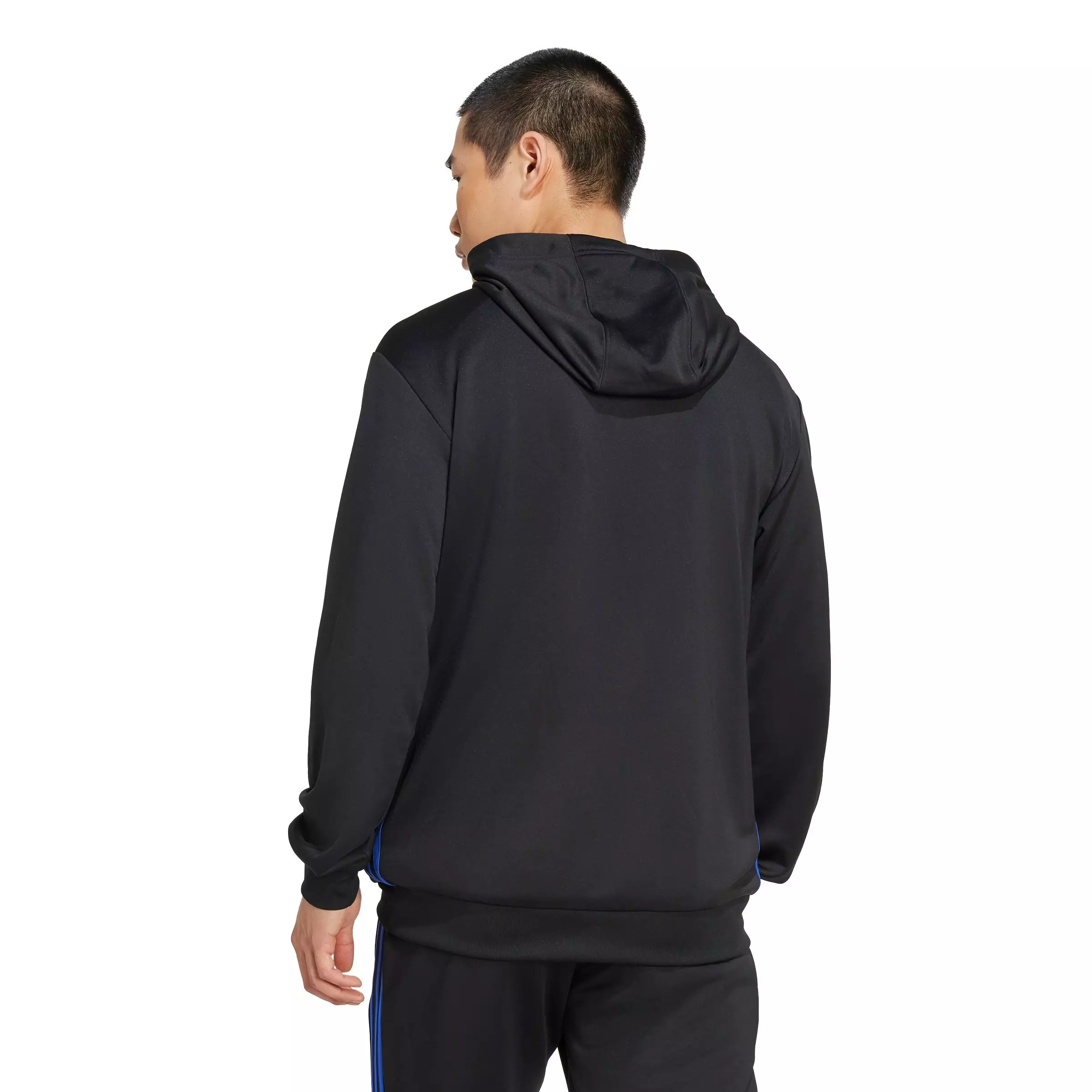 adidas Men's Tiro 25 Essentials Sweat Hoodie - Black - BLACK