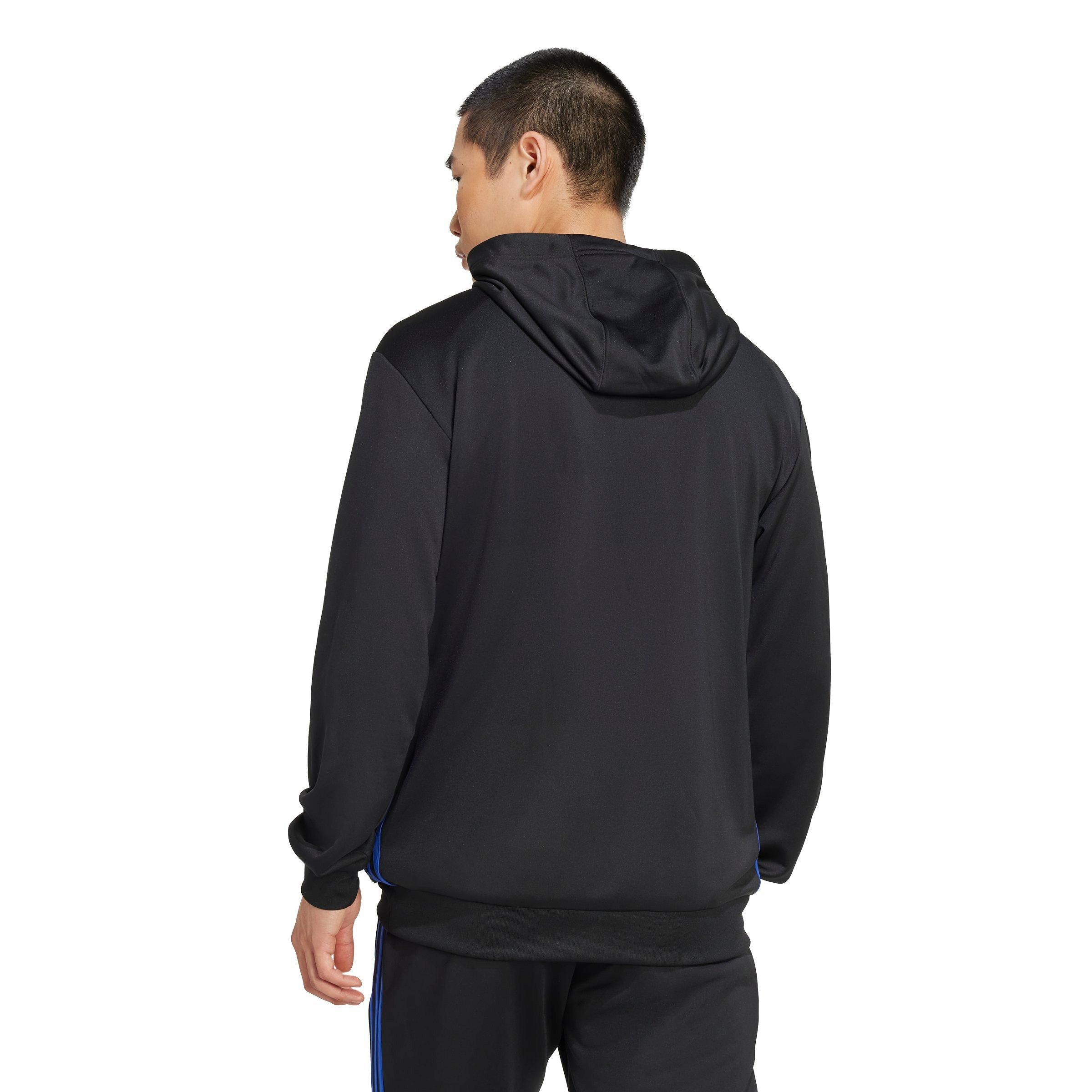 adidas Men's Tiro 25 Essentials Sweat Hoodie -Black - BLACK Thumbnail View 2
