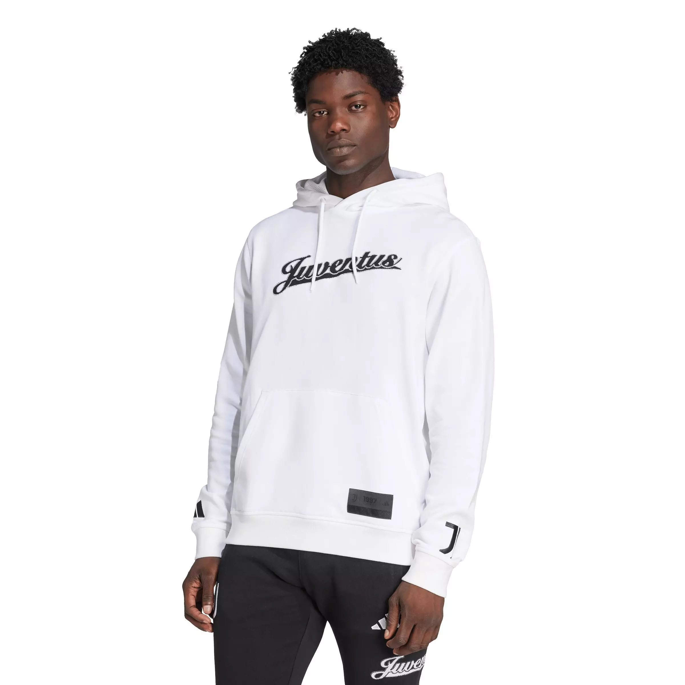 adidas Men's Juventus US Pack Hoodie -White - WHITE