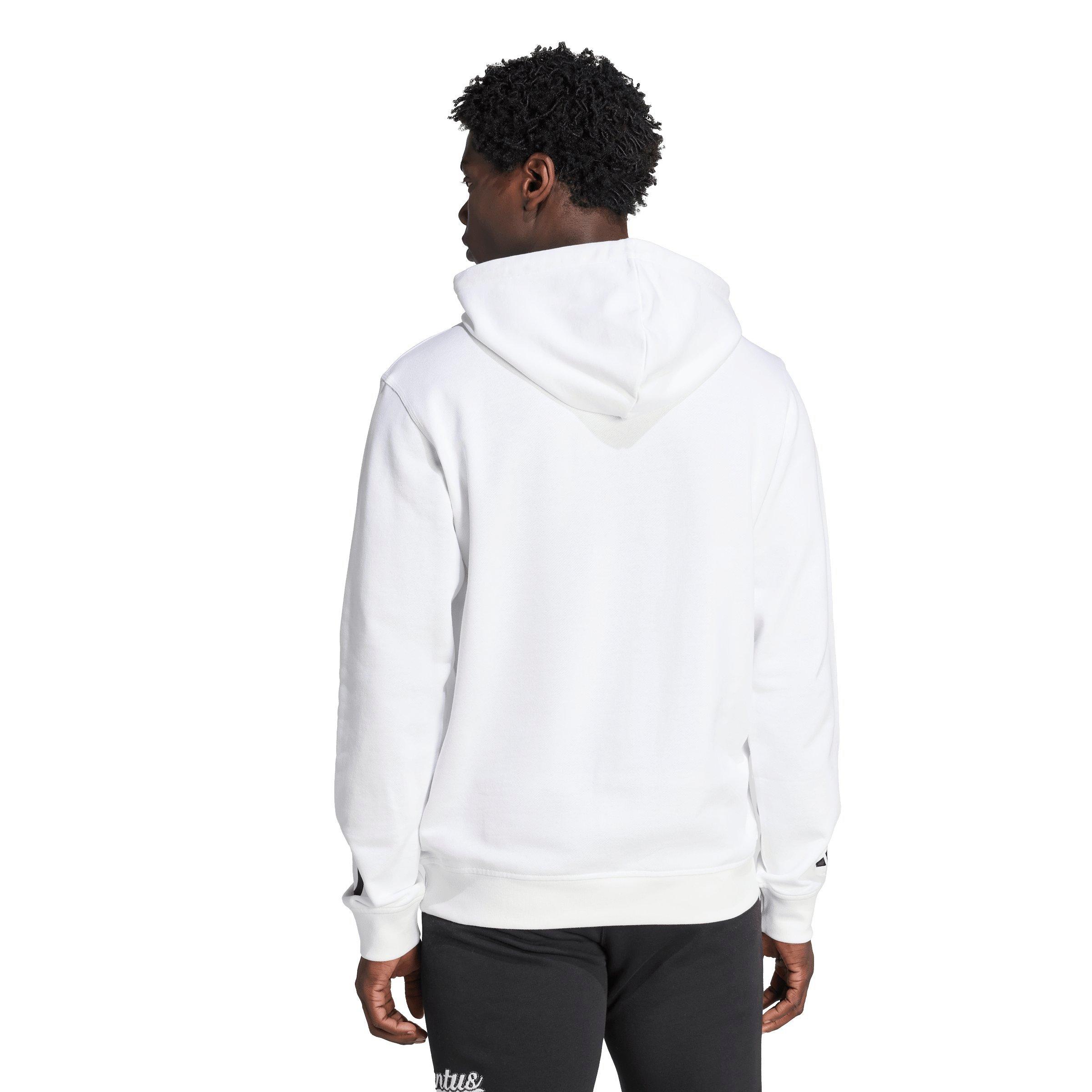 adidas Men's Juventus US Pack Hoodie  - White - WHITE Thumbnail View 2