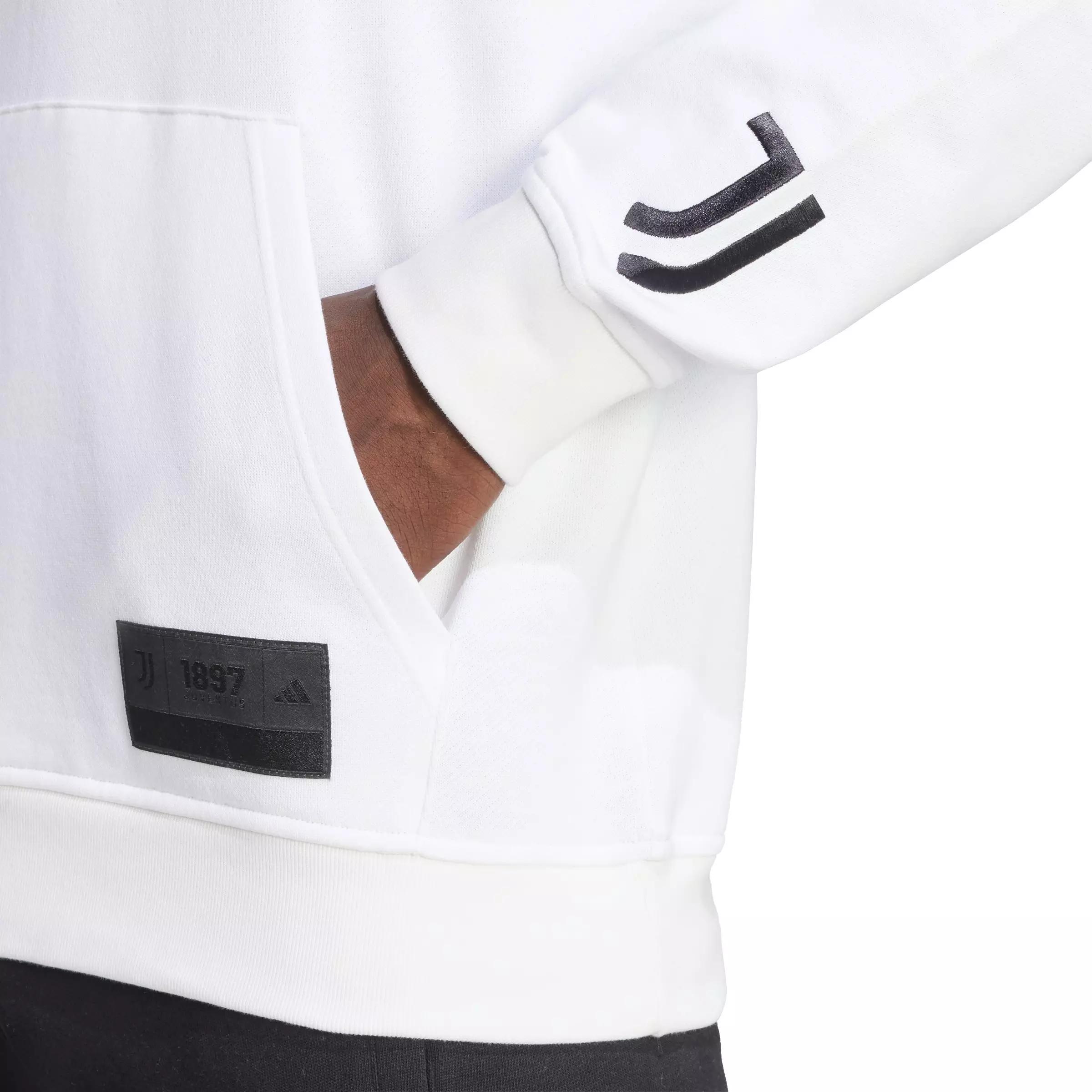 adidas Men's Juventus US Pack Hoodie -White - WHITE