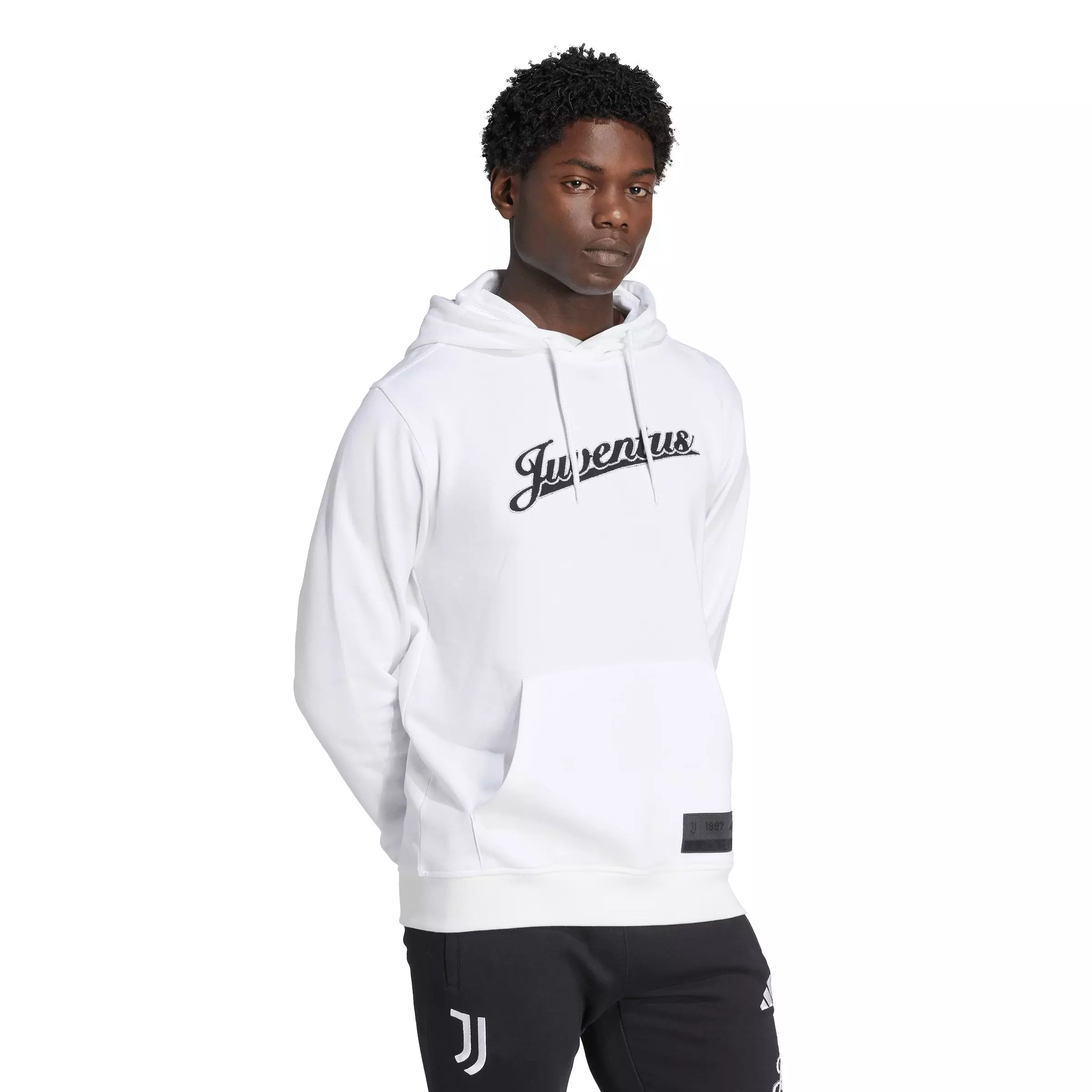 adidas Men's Juventus US Pack Hoodie  - White - WHITE