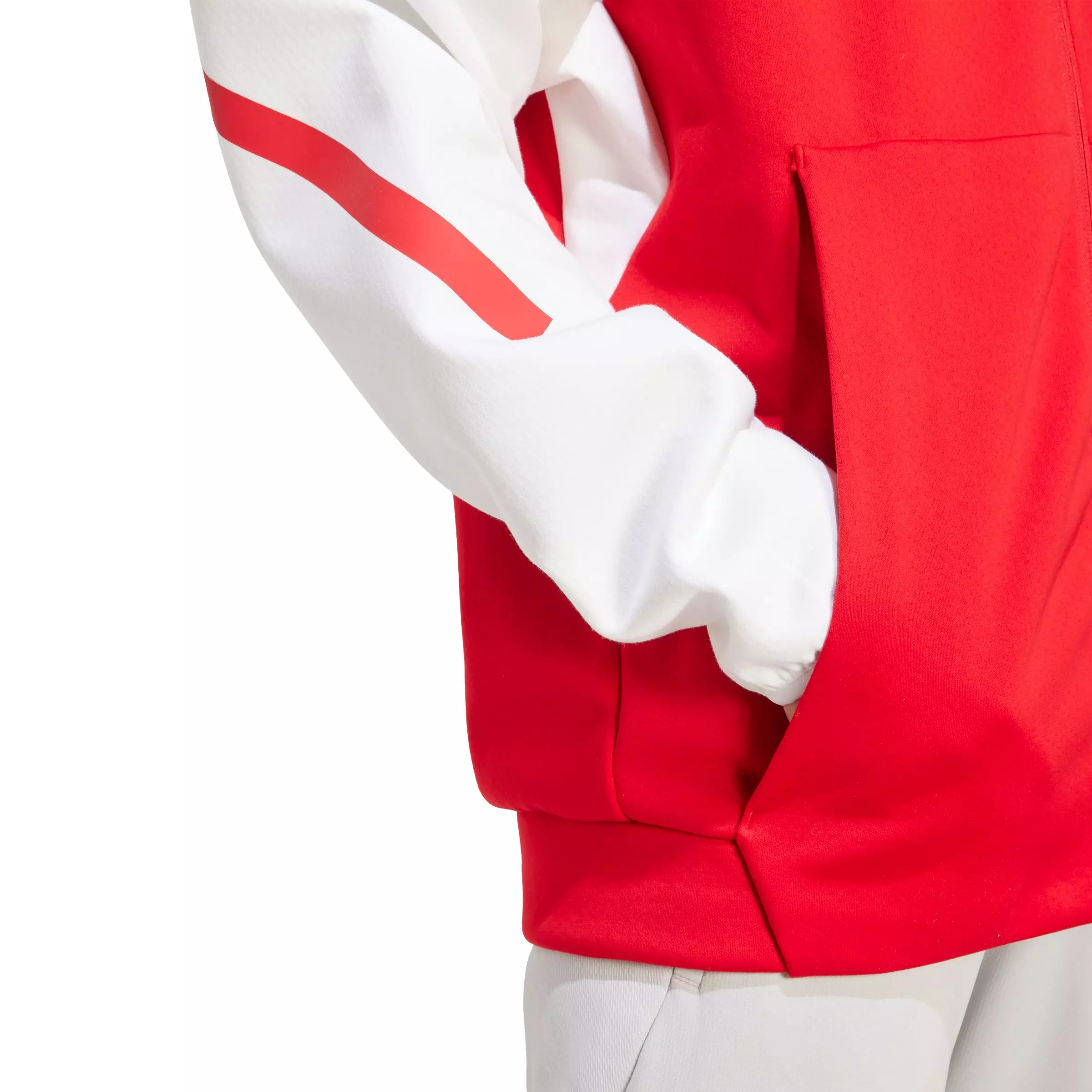 adidas Men's Arsenal adidas Z.N.E. Anthem Jacket -Red - RED