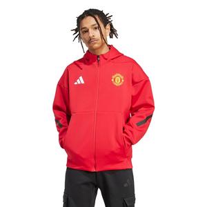 adidas Men's Manchester United adidas Z.N.E. Anthem Jacket -Red