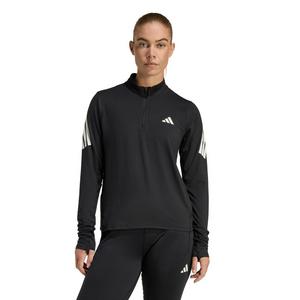 adidas Women's adi365 Iconic Running 1/2 Zip Jumper - Black