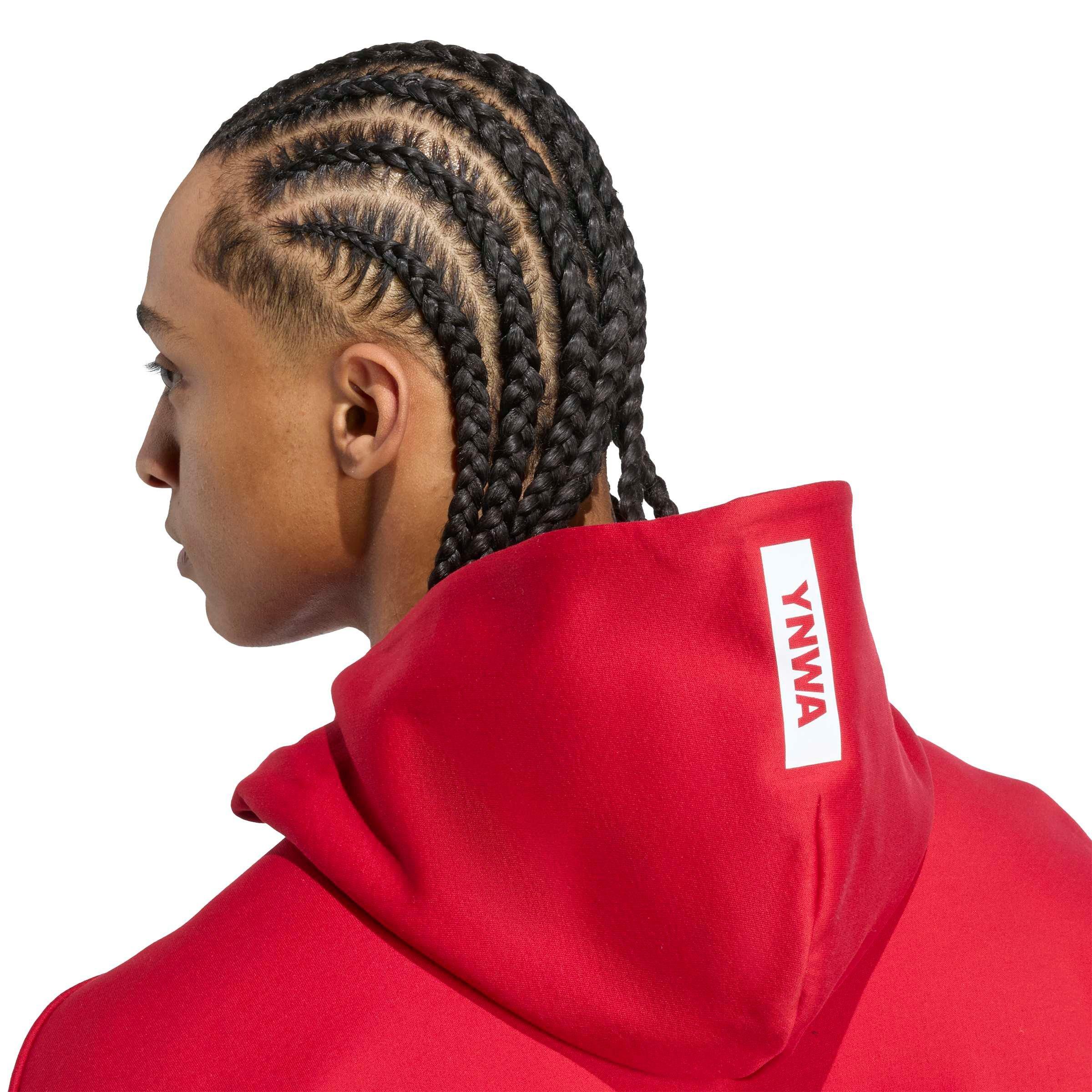 adidas Men's Liverpool FC adidas Z.N.E. Anthem Jacket -Red - RED Thumbnail View 5