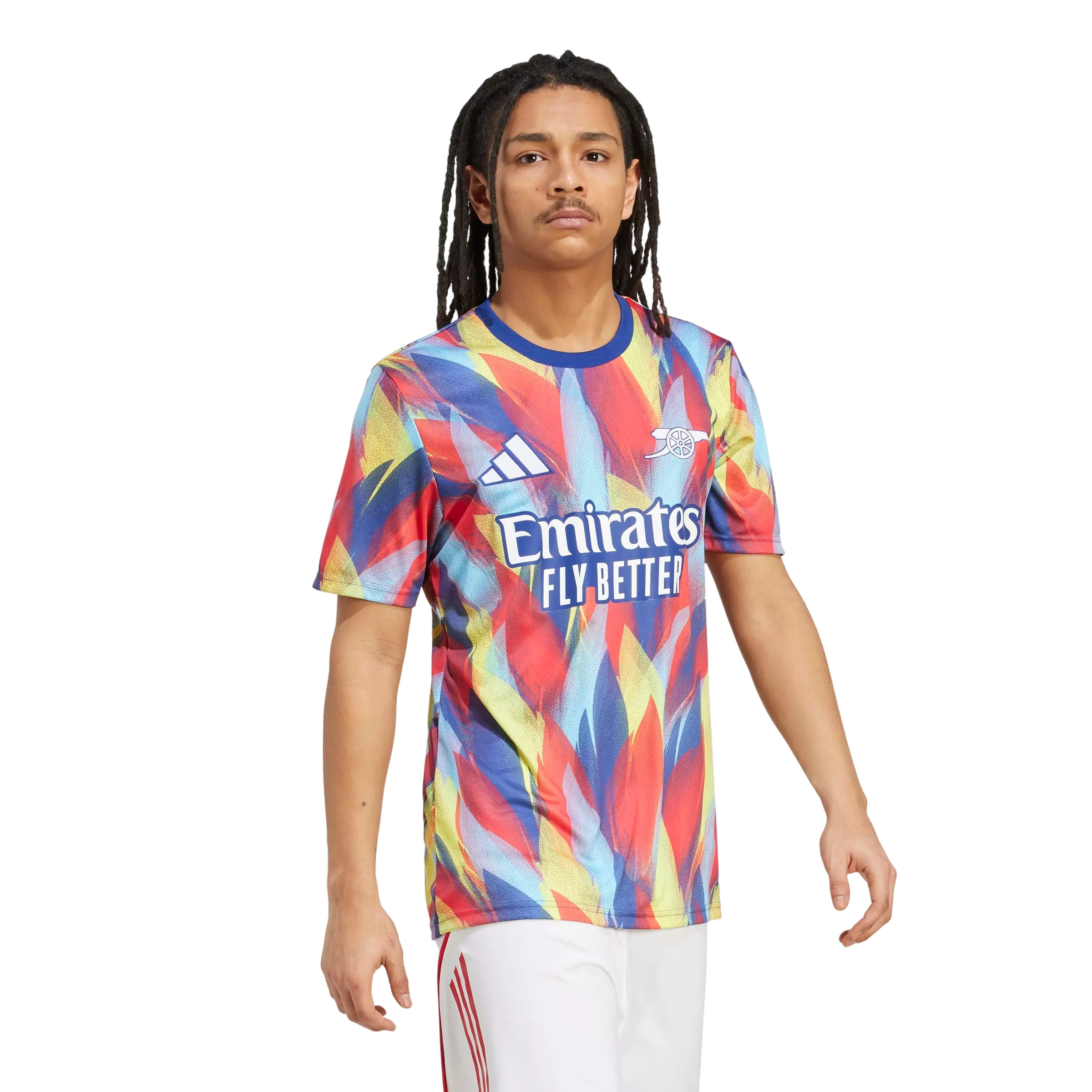 adidas Men's Arsenal 25/26 Pre-Match Jersey -Blue - BLUE