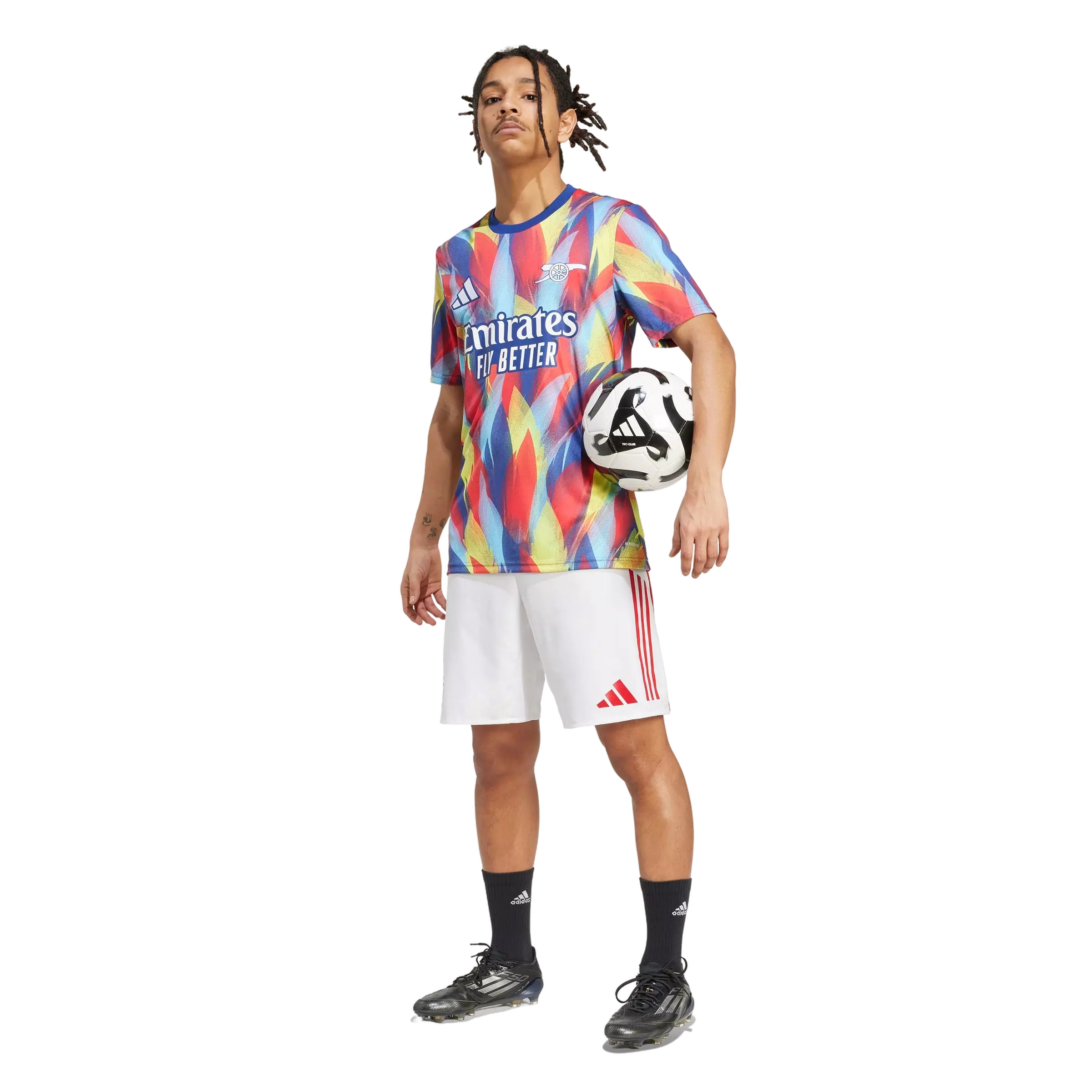 adidas Men's Arsenal 25/26 Pre-Match Jersey -Blue - BLUE