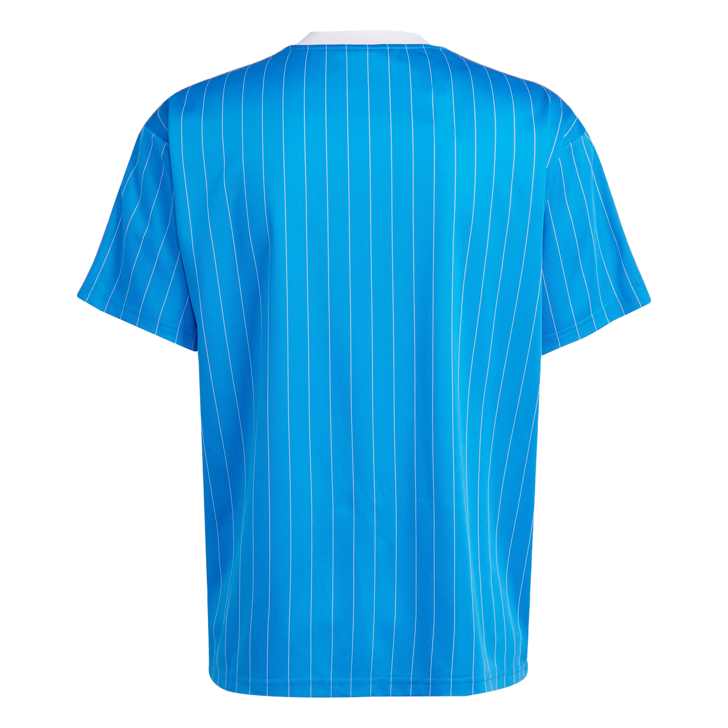 adidas Originals Men's Real Madrid Terrace Icons Jersey -Blue - BLUE Thumbnail View 7