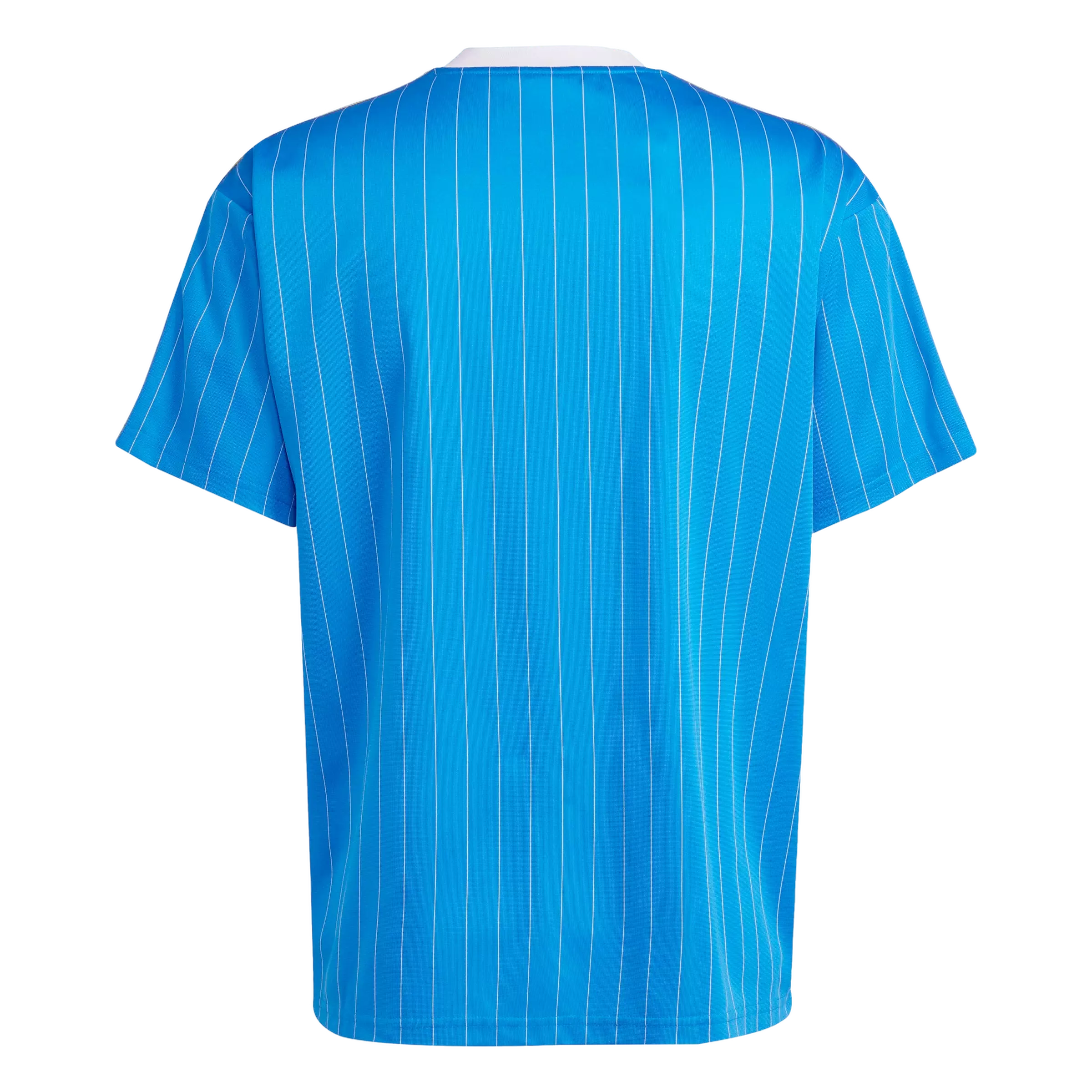 adidas Originals Men's Real Madrid Terrace Icons Jersey -Blue - BLUE