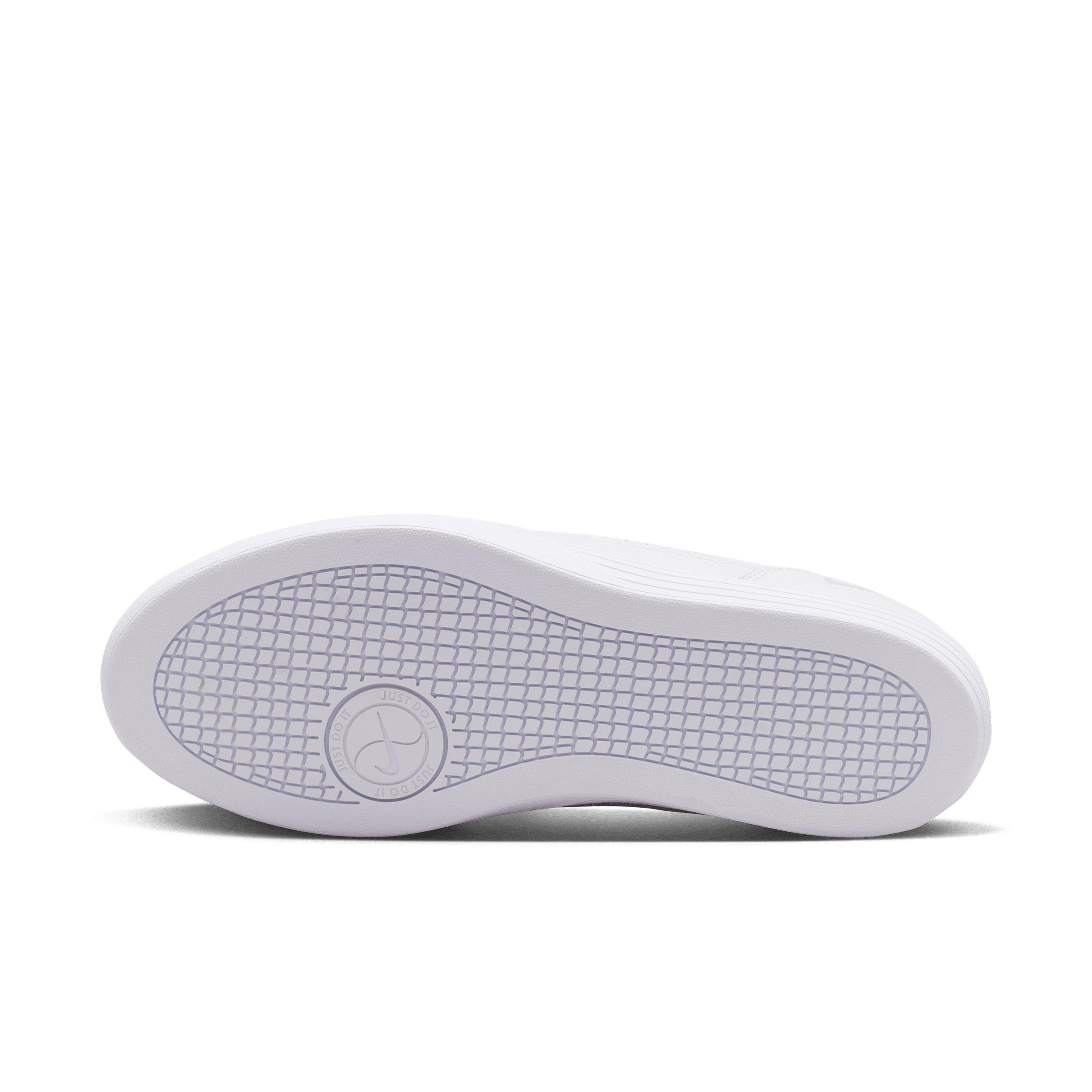 Nike Tennis Centre "White/Court Purple/Gorge Green/White" Women's Shoe - WHITE/PURPLE/GREEN/WHITE