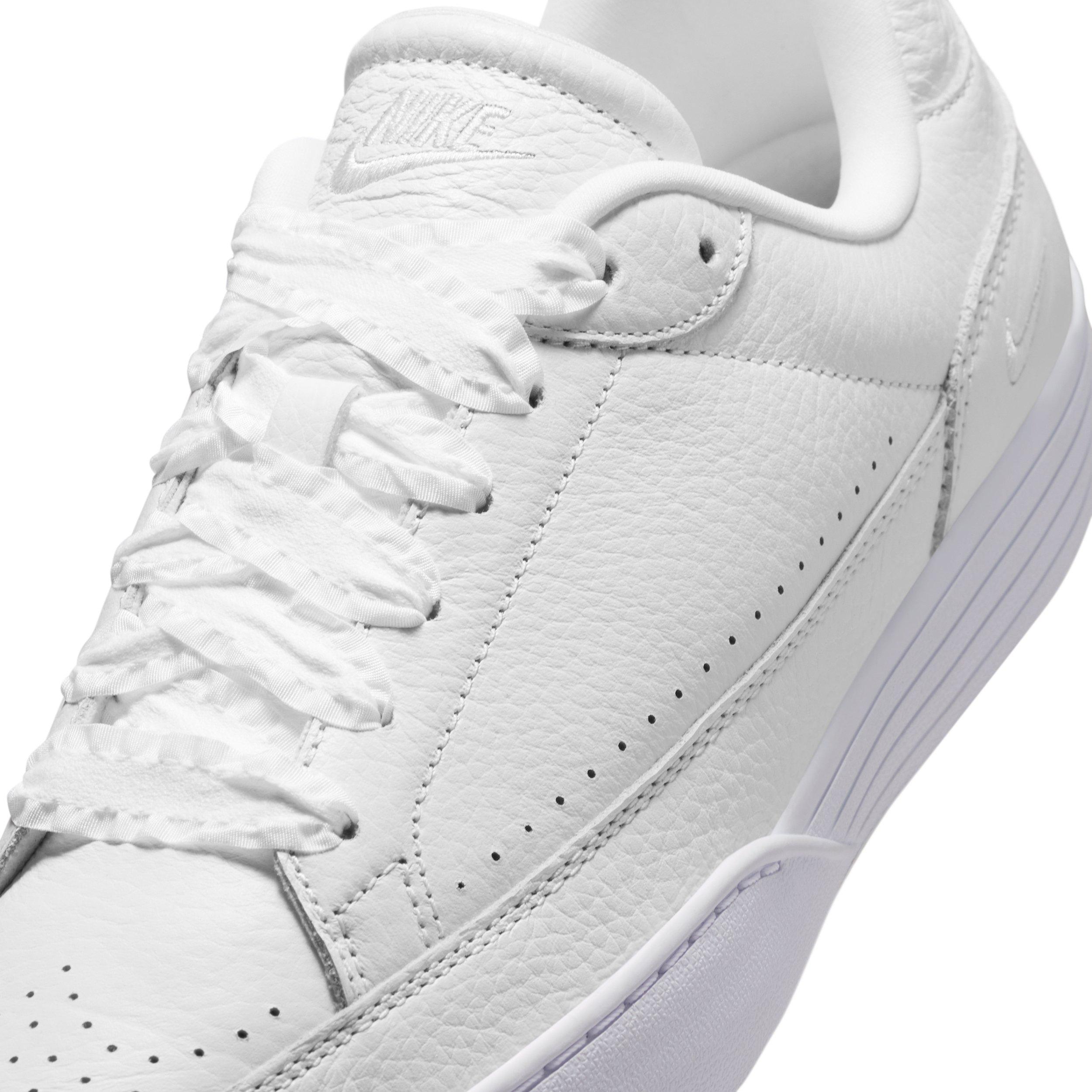 Nike Tennis Centre "White/Court Purple/Gorge Green/White" Women's Shoe - WHITE/PURPLE/GREEN/WHITE