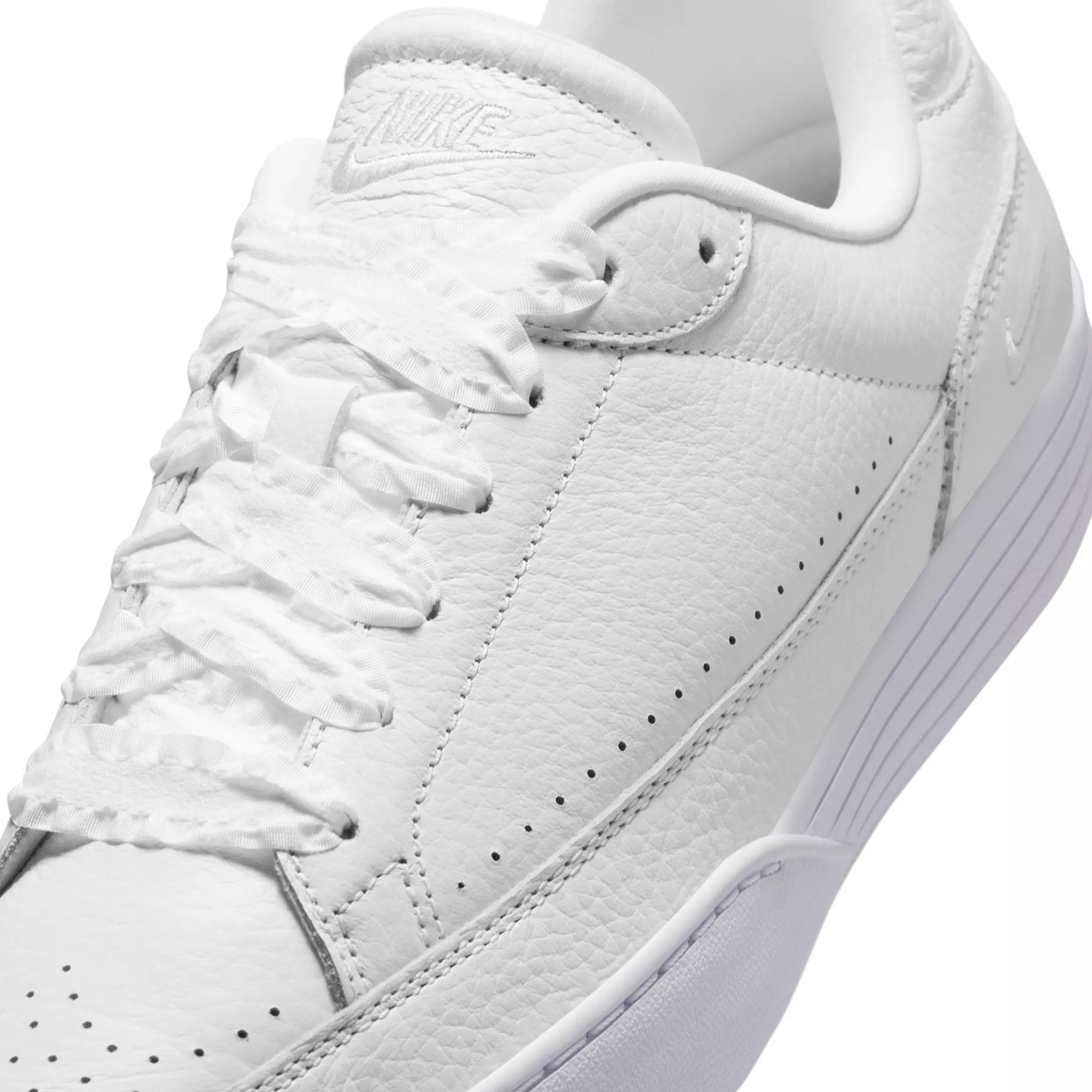 Nike Tennis Centre "White/Court Purple/Gorge Green/White" Women's Shoe - WHITE/PURPLE/GREEN/WHITE