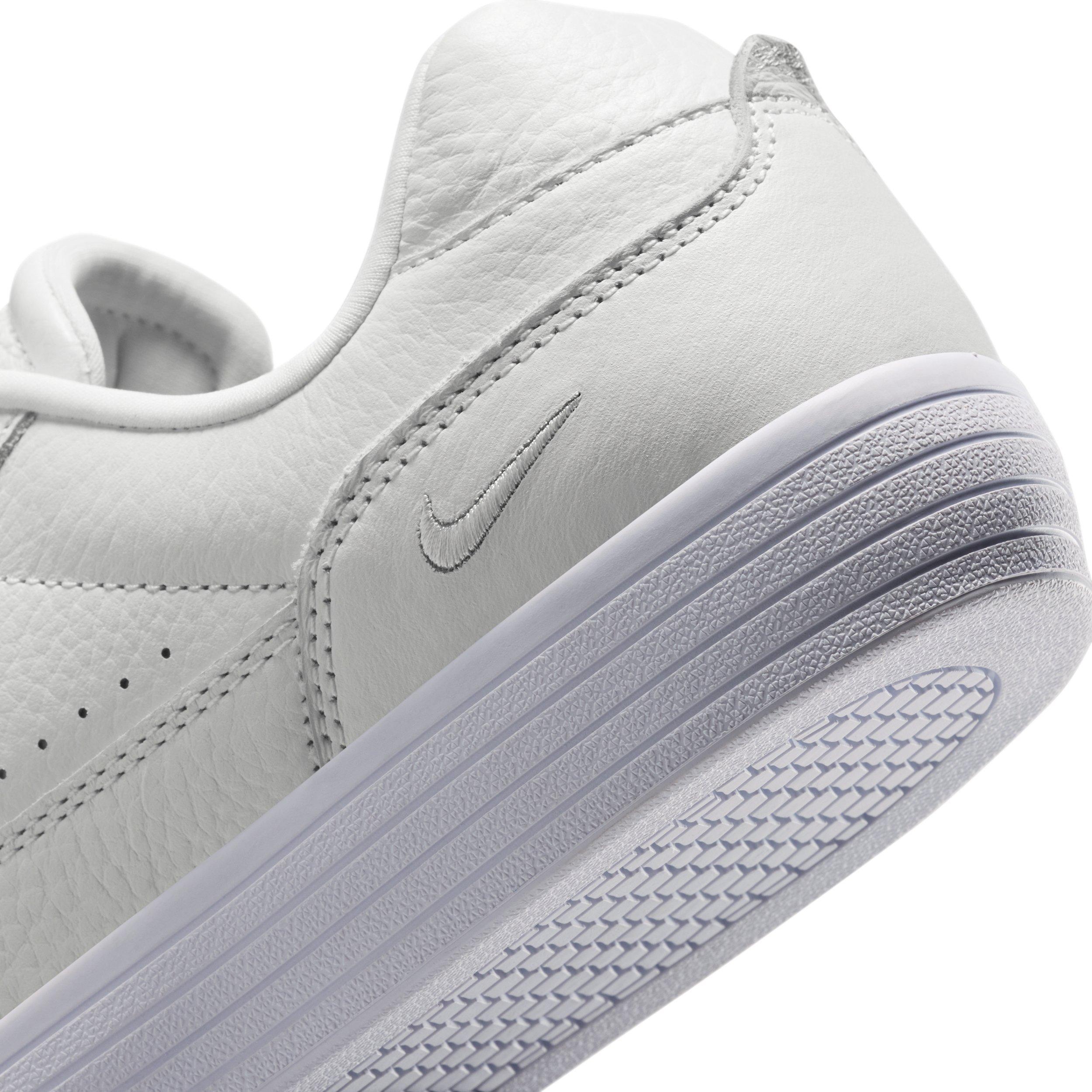 Nike Tennis Centre "White/Court Purple/Gorge Green/White" Women's Shoe - WHITE/PURPLE/GREEN/WHITE