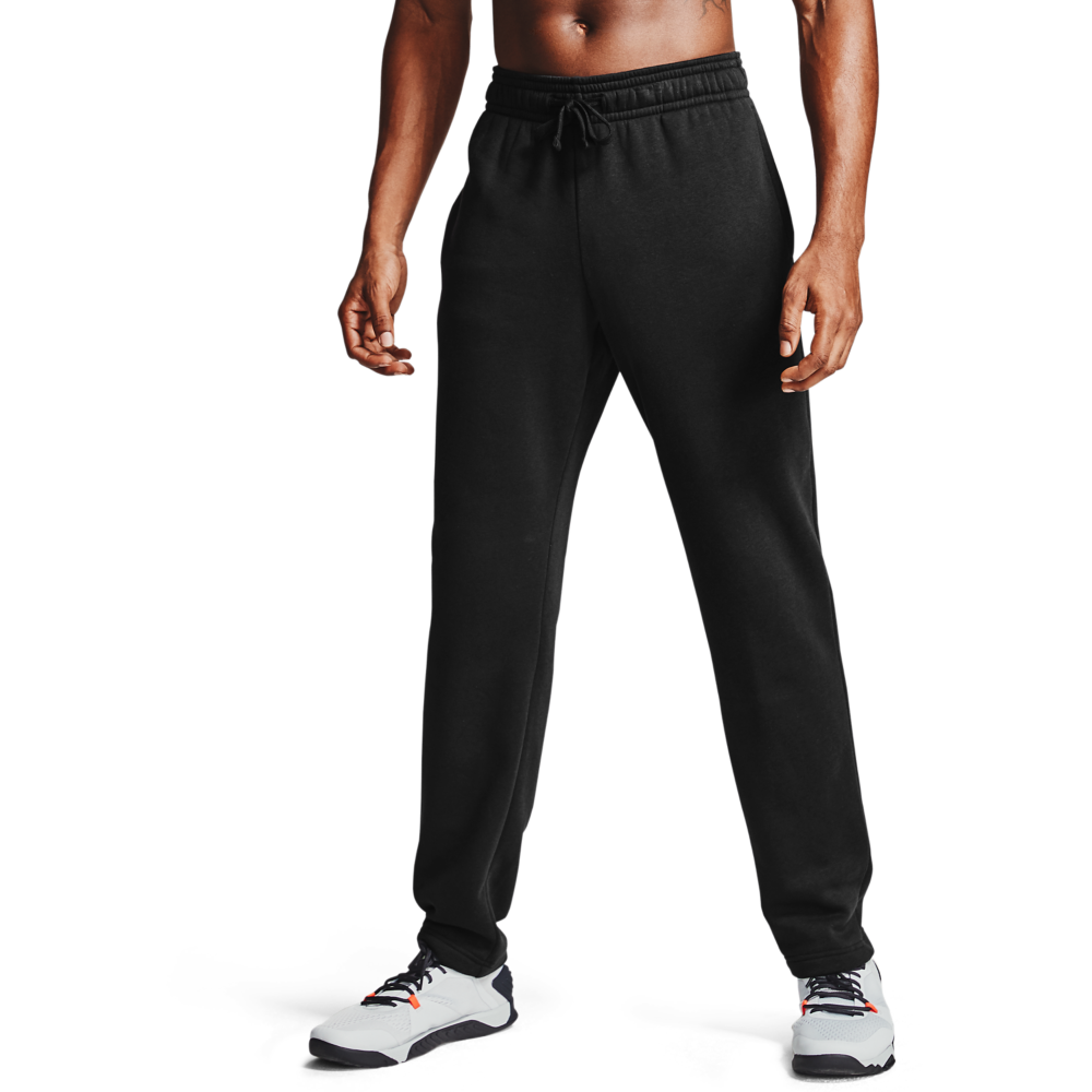Under Armour Men's UA Rival Fleece Pants - BLACK Thumbnail View 1