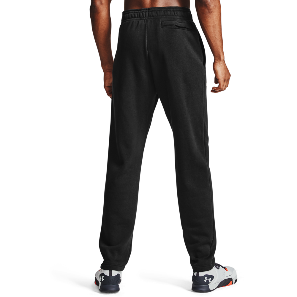 Under Armour Men's UA Rival Fleece Pants - BLACK Thumbnail View 2