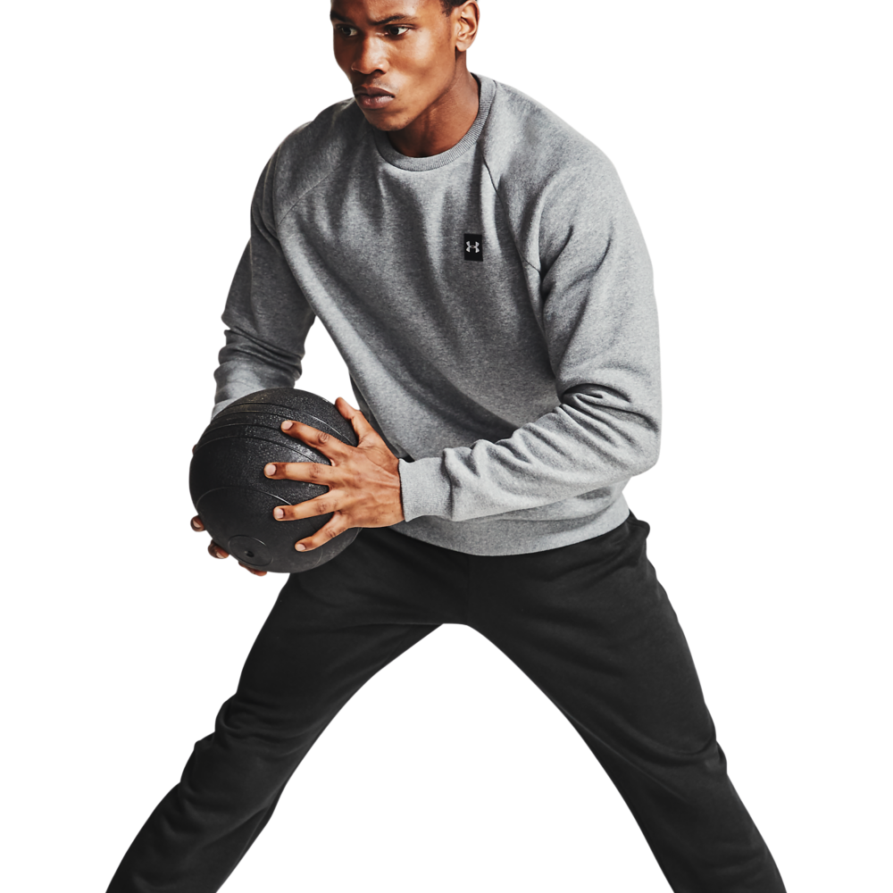 Under Armour Men's UA Rival Fleece Pants - BLACK Thumbnail View 5