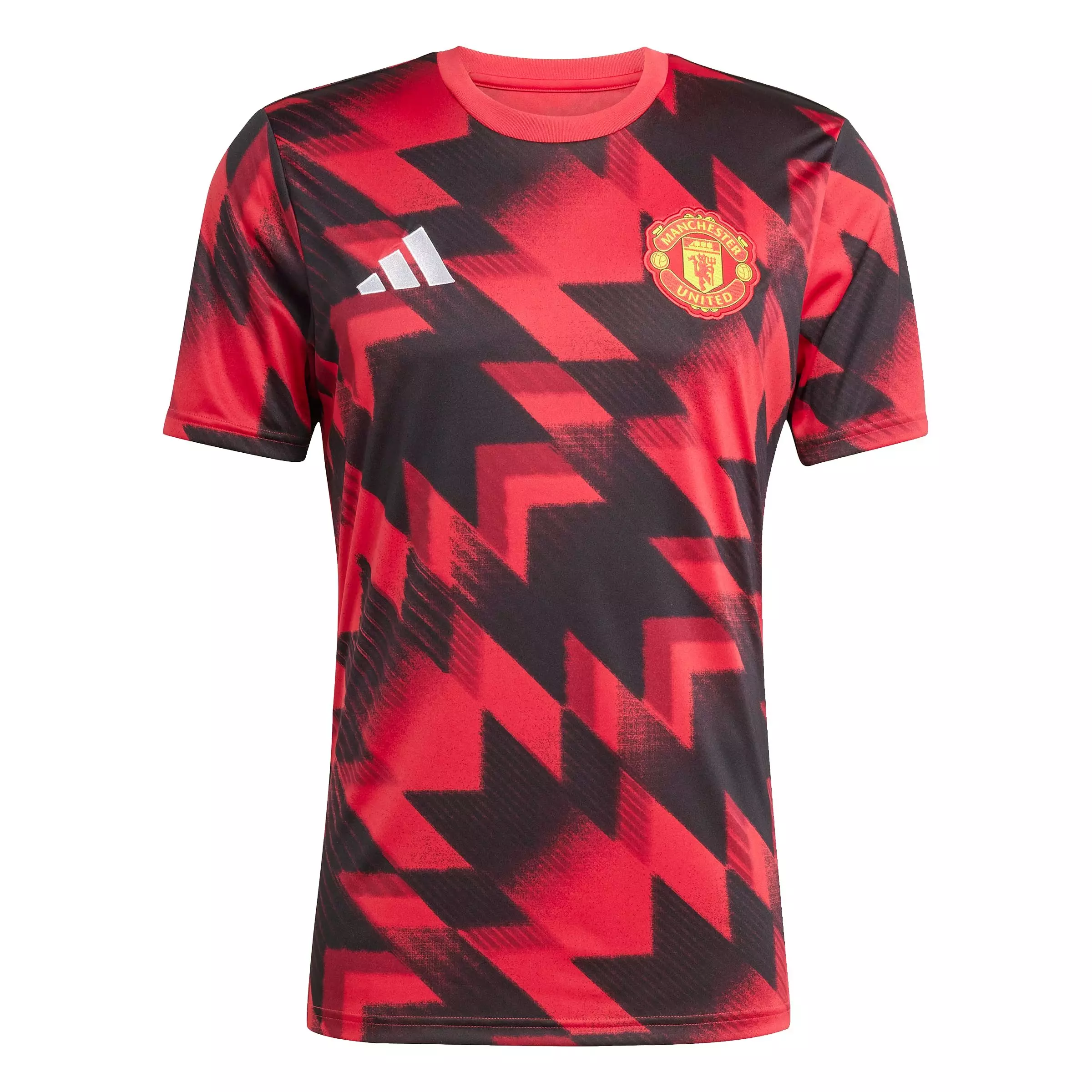 adidas Men's Manchester United 25/26 Pre-Match Jersey -Red - RED