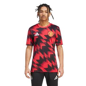 adidas Men's Manchester United 25/26 Pre-Match Jersey -Red