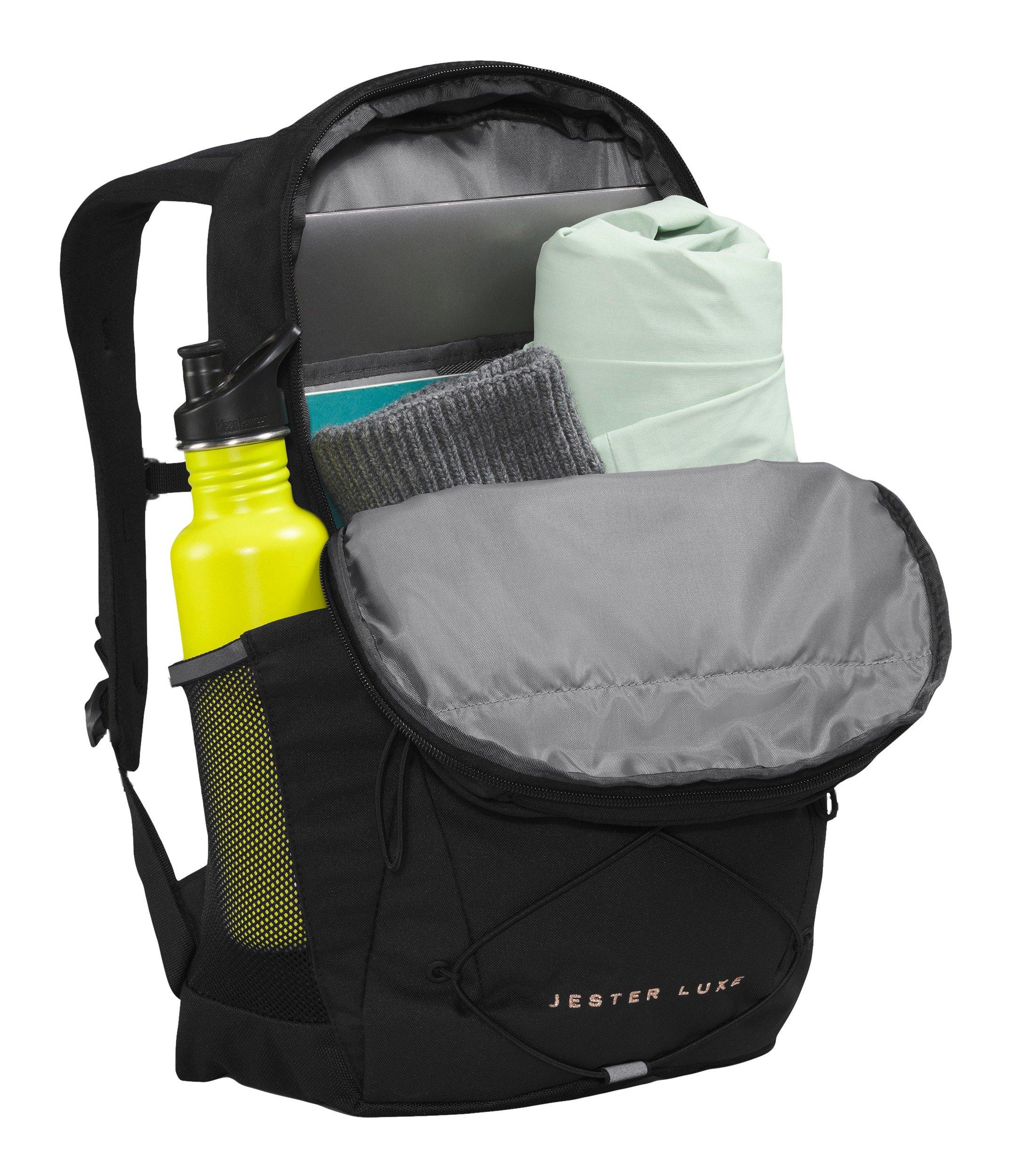 The North Face Jester Luxe Black Backpack