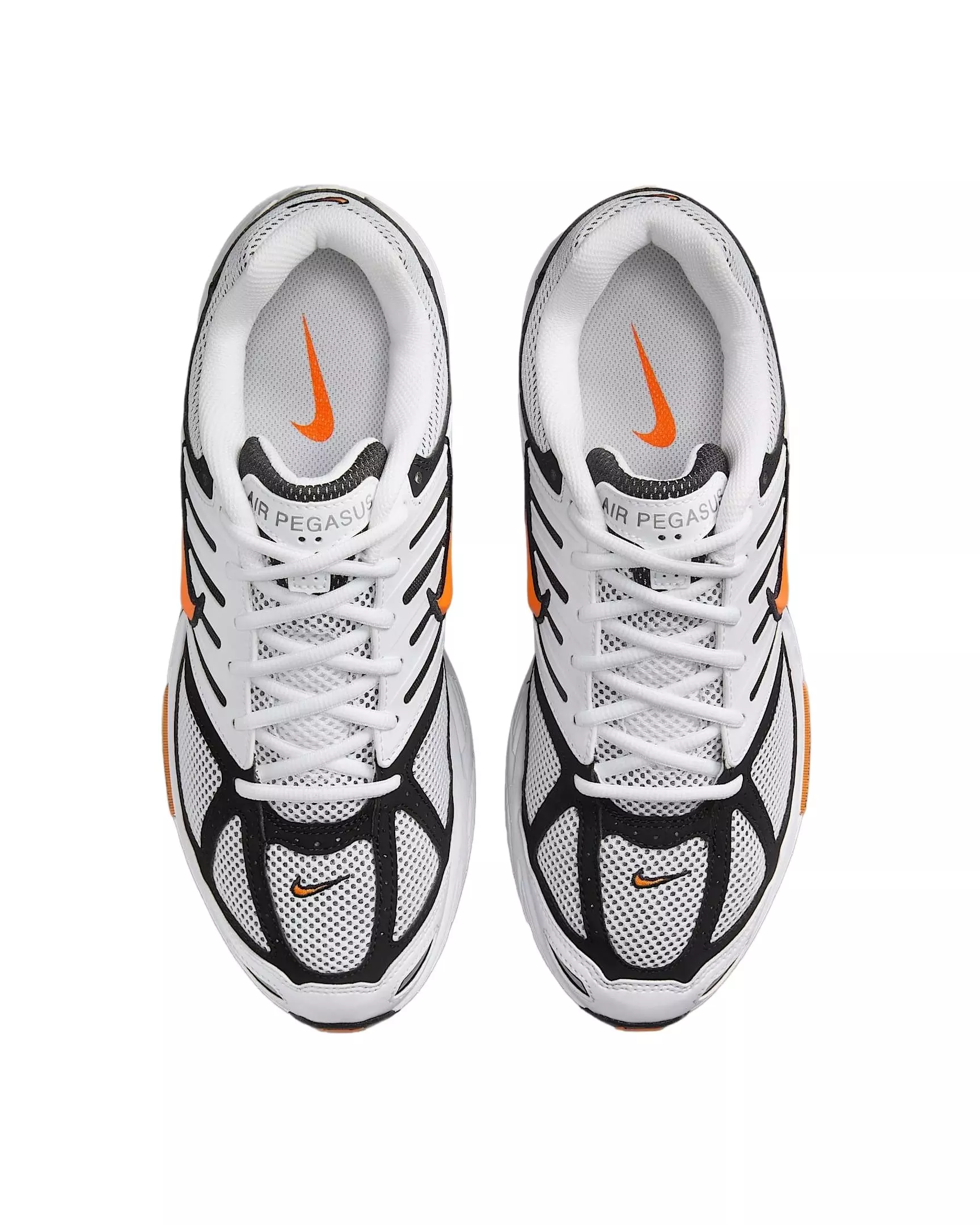Nike Air Pegasus 2005 "White/Black/Metallic Silver/Safety Orange" Men's Shoe - WHITE/BLACK/SILVER/ORANGE