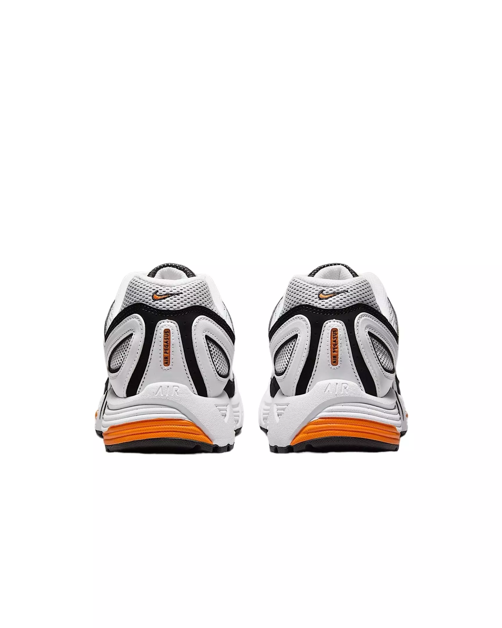 Nike Air Pegasus 2005 "White/Black/Metallic Silver/Safety Orange" Men's Shoe - WHITE/BLACK/SILVER/ORANGE