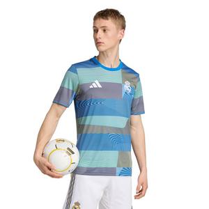adidas Men's Real Madrid 25/26 Pre-Match Jersey -Blue