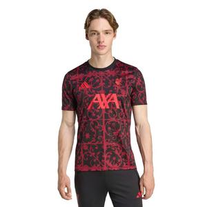 adidas Men's Liverpool FC 25/26 Pre-Match Jersey -Black/Red