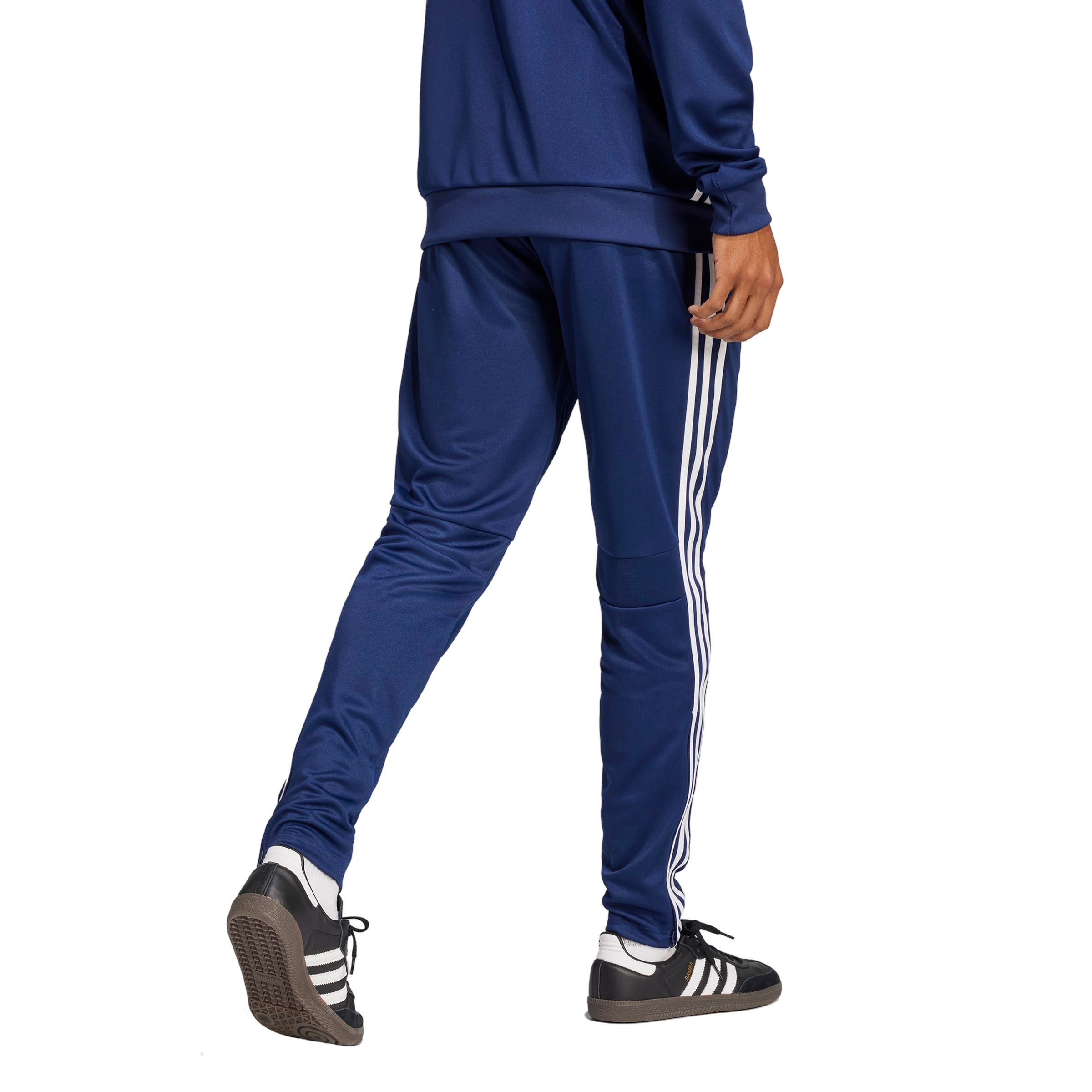 adidas Men's Tiro 25 Essentials Training Tracksuit Bottoms - Blue - BLUE Thumbnail View 2