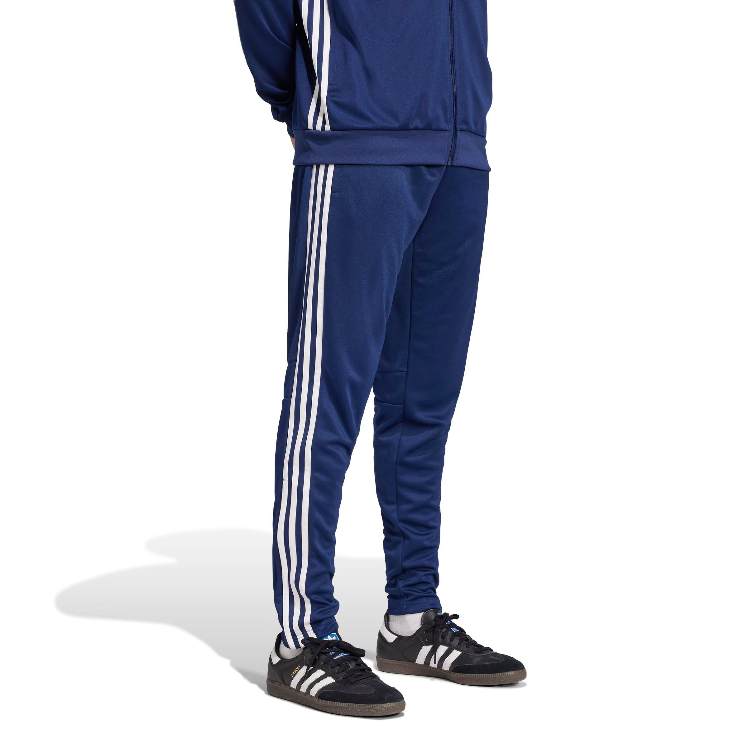 adidas Men's Tiro 25 Essentials Training Tracksuit Bottoms - Blue - BLUE Thumbnail View 3