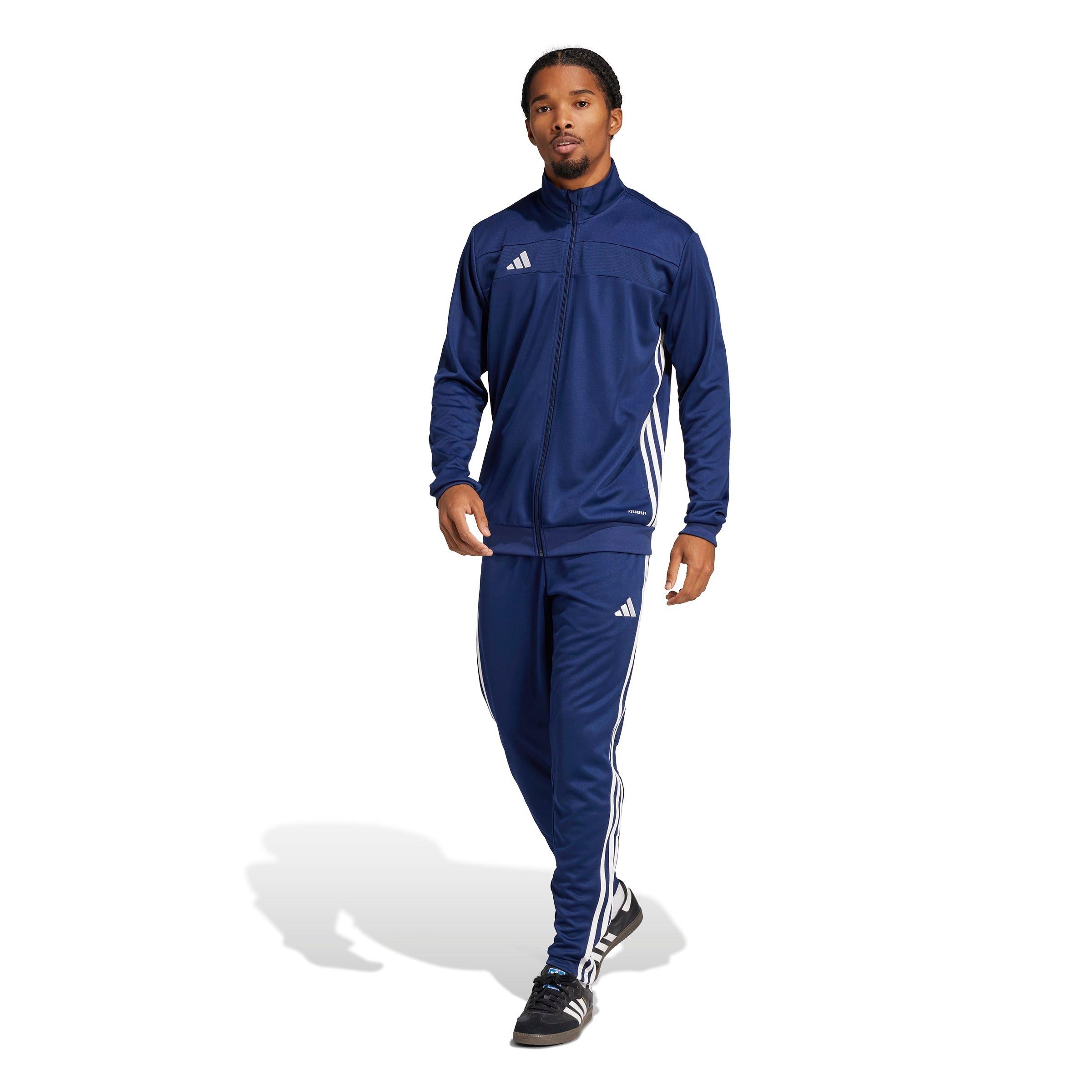 adidas Men's Tiro 25 Essentials Training Tracksuit Bottoms - Blue - BLUE Thumbnail View 6