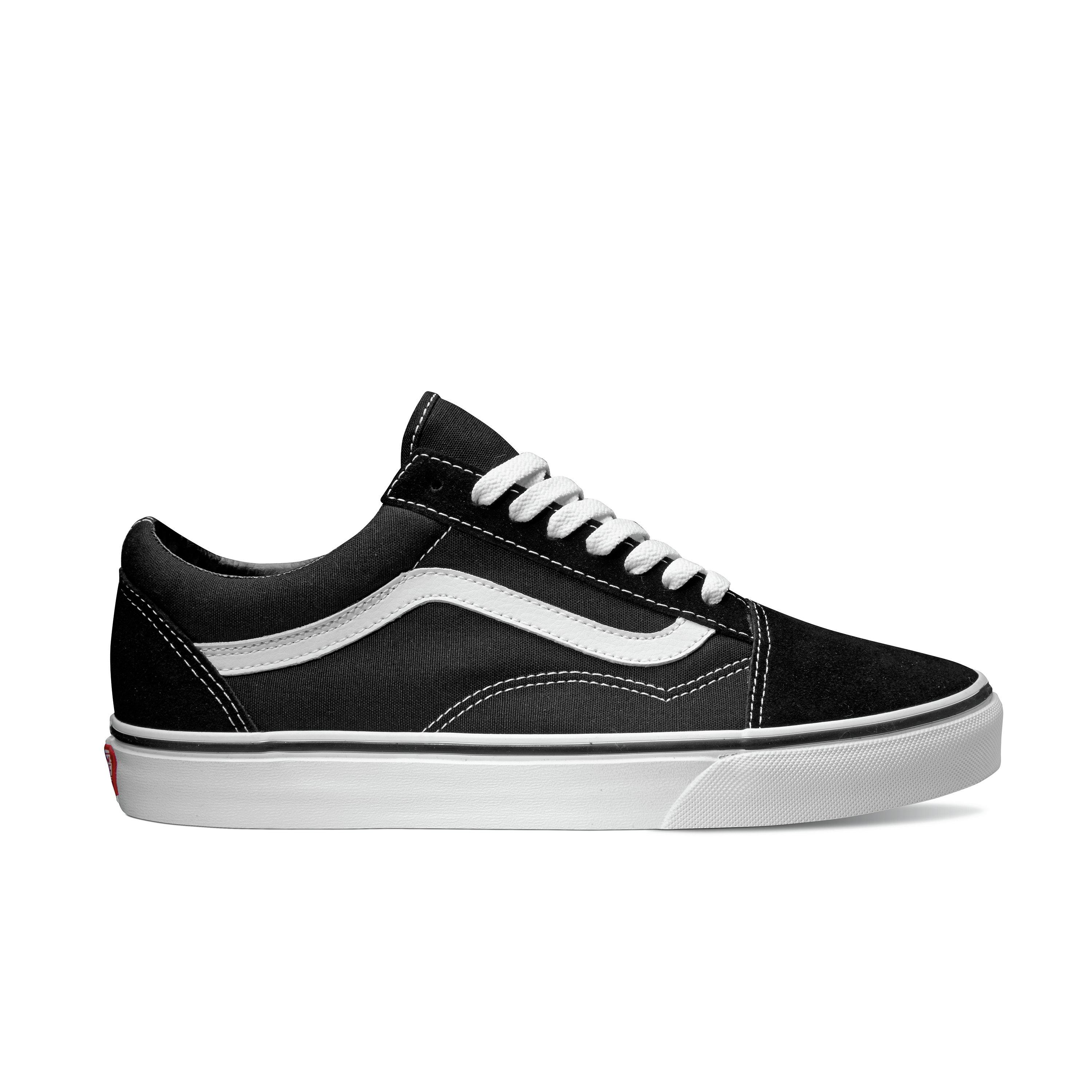 Vans Canvas Old Skool Black & White Shoes