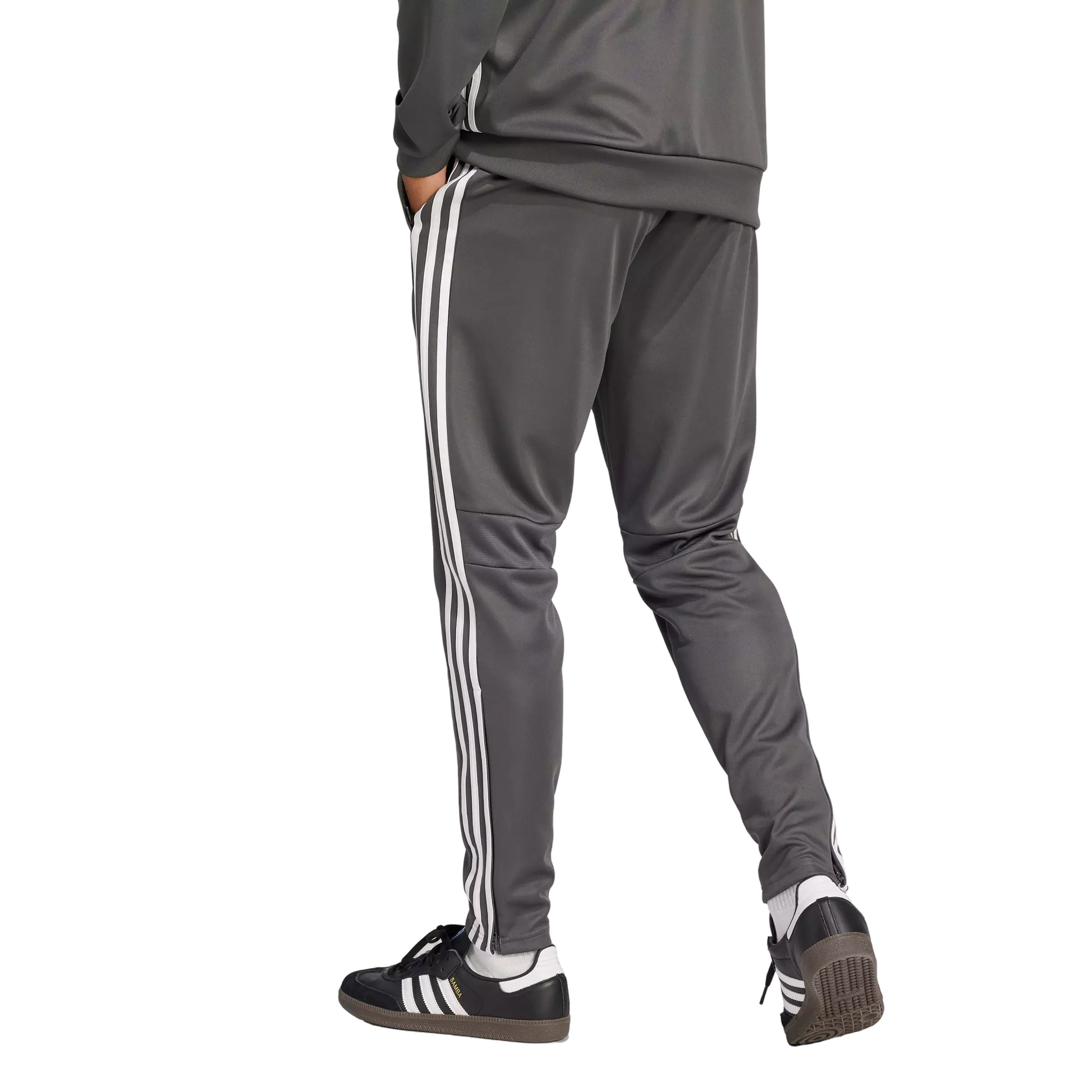 adidas Men's Tiro 25 Essentials Training Tracksuit Bottoms - Dk Grey - GREY